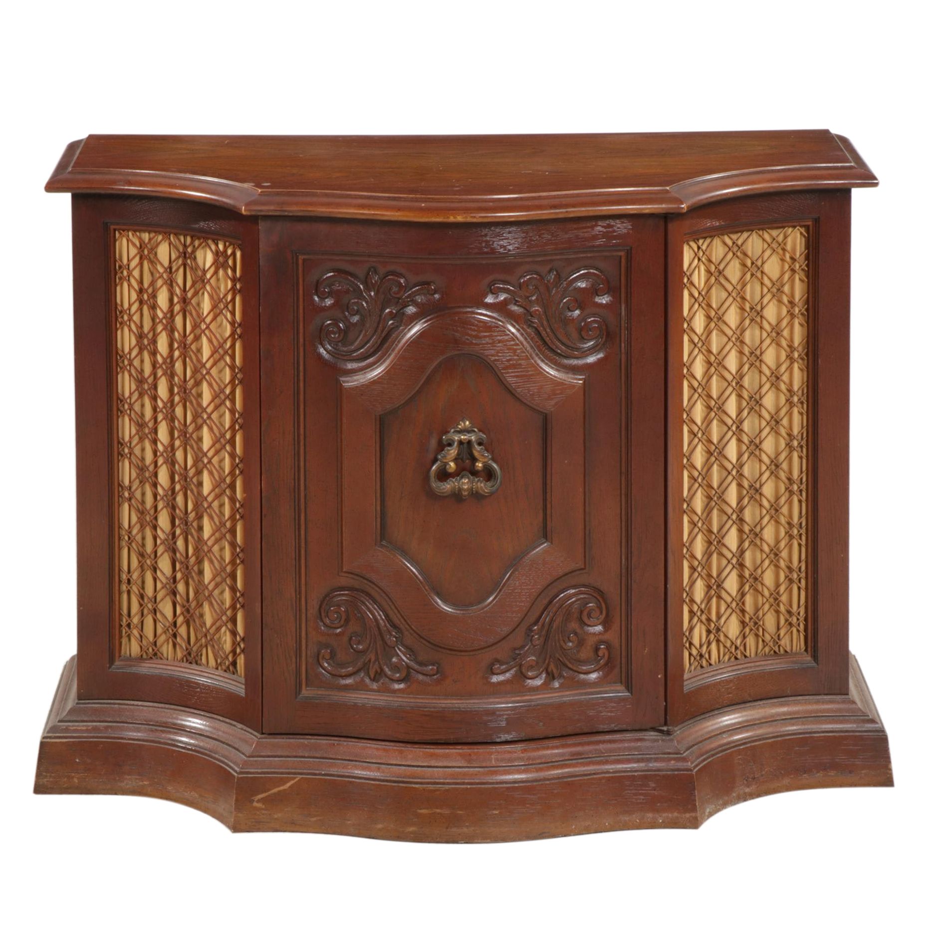Magnavox Spanish Baroque Style Stereo Console Cabinet, 1970s