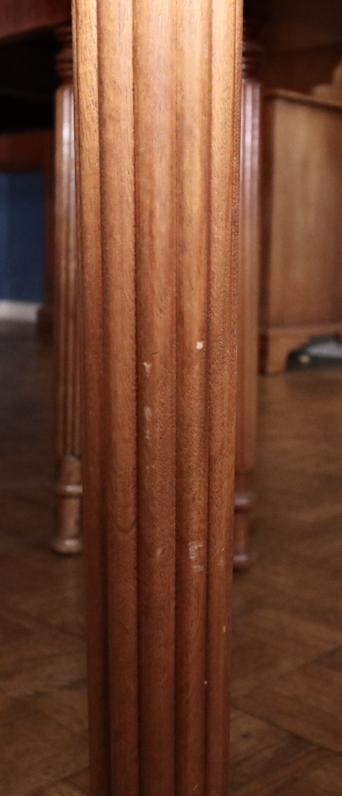 Federal Style Expandable Drop-Leaf Center Table with D-End Console Tables