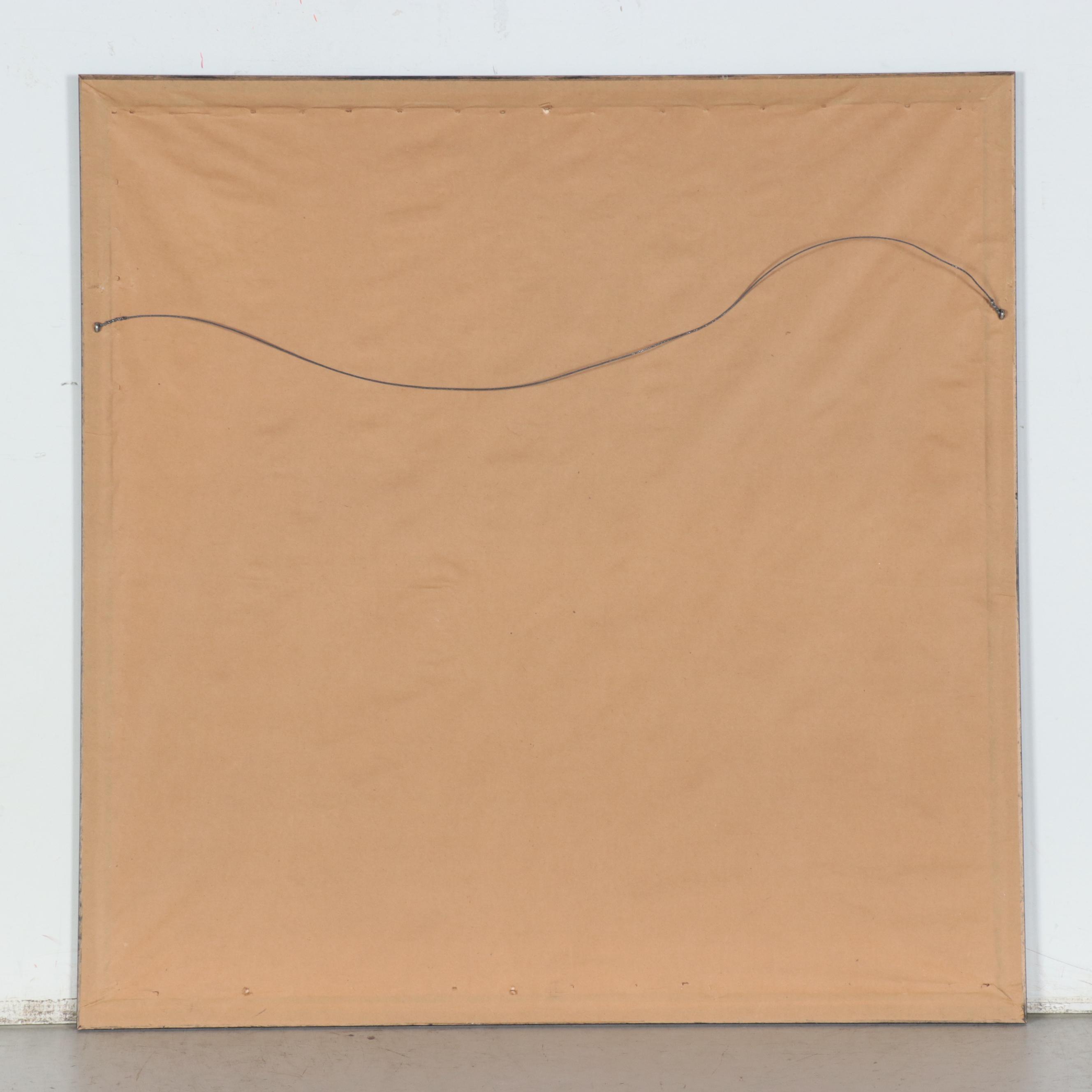 Erté Framed Silk Scarf "The Nile"