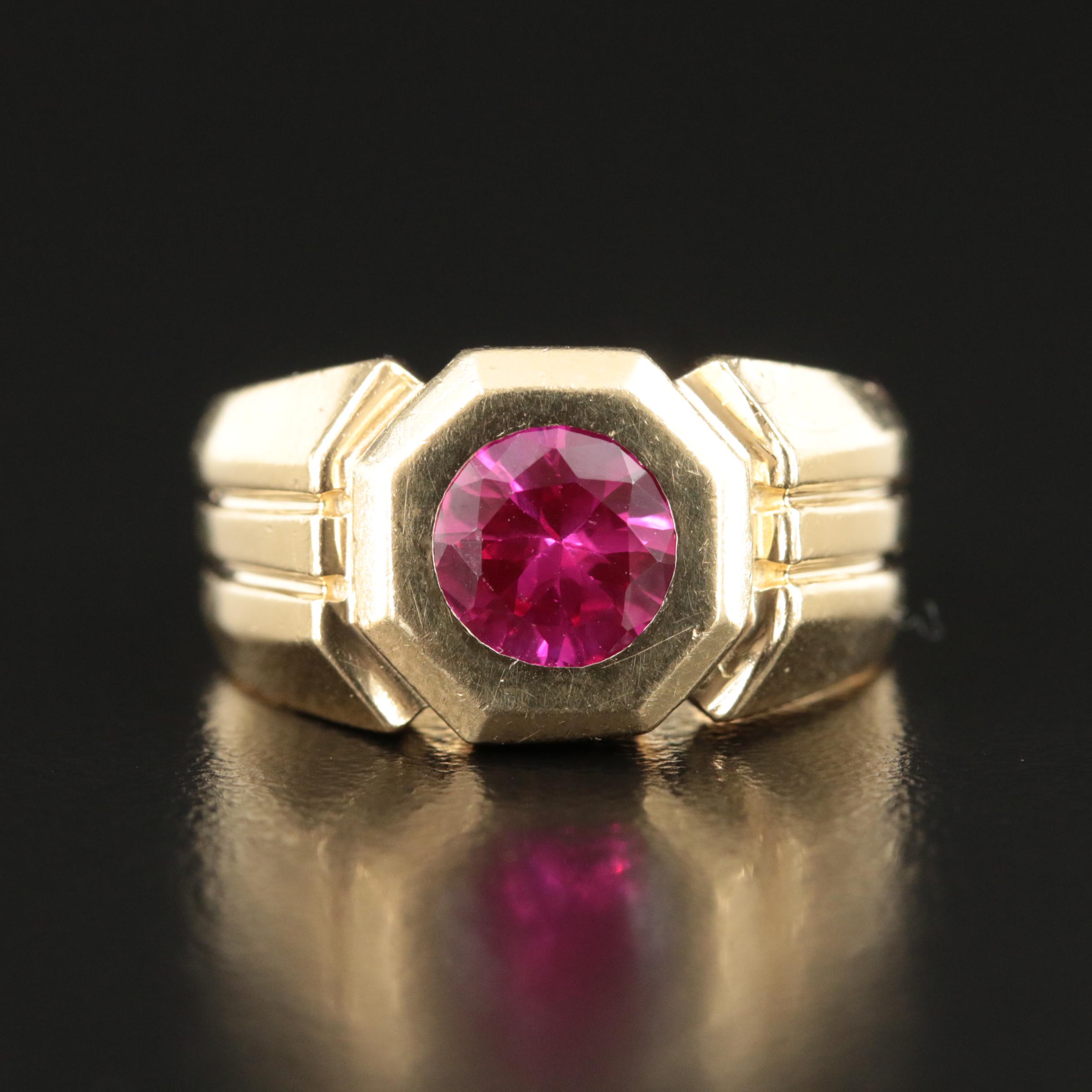 14K Ruby Ring