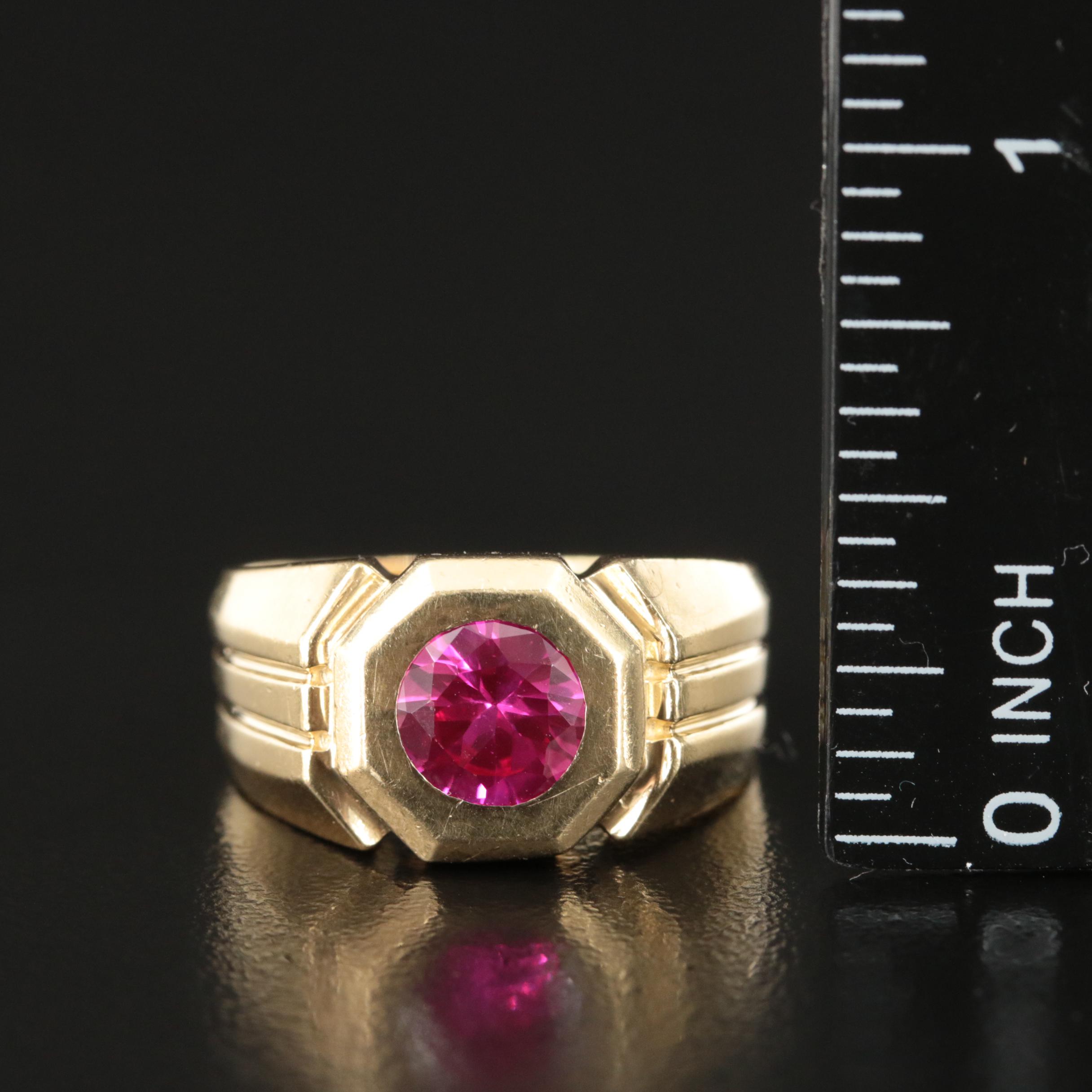 14K Ruby Ring