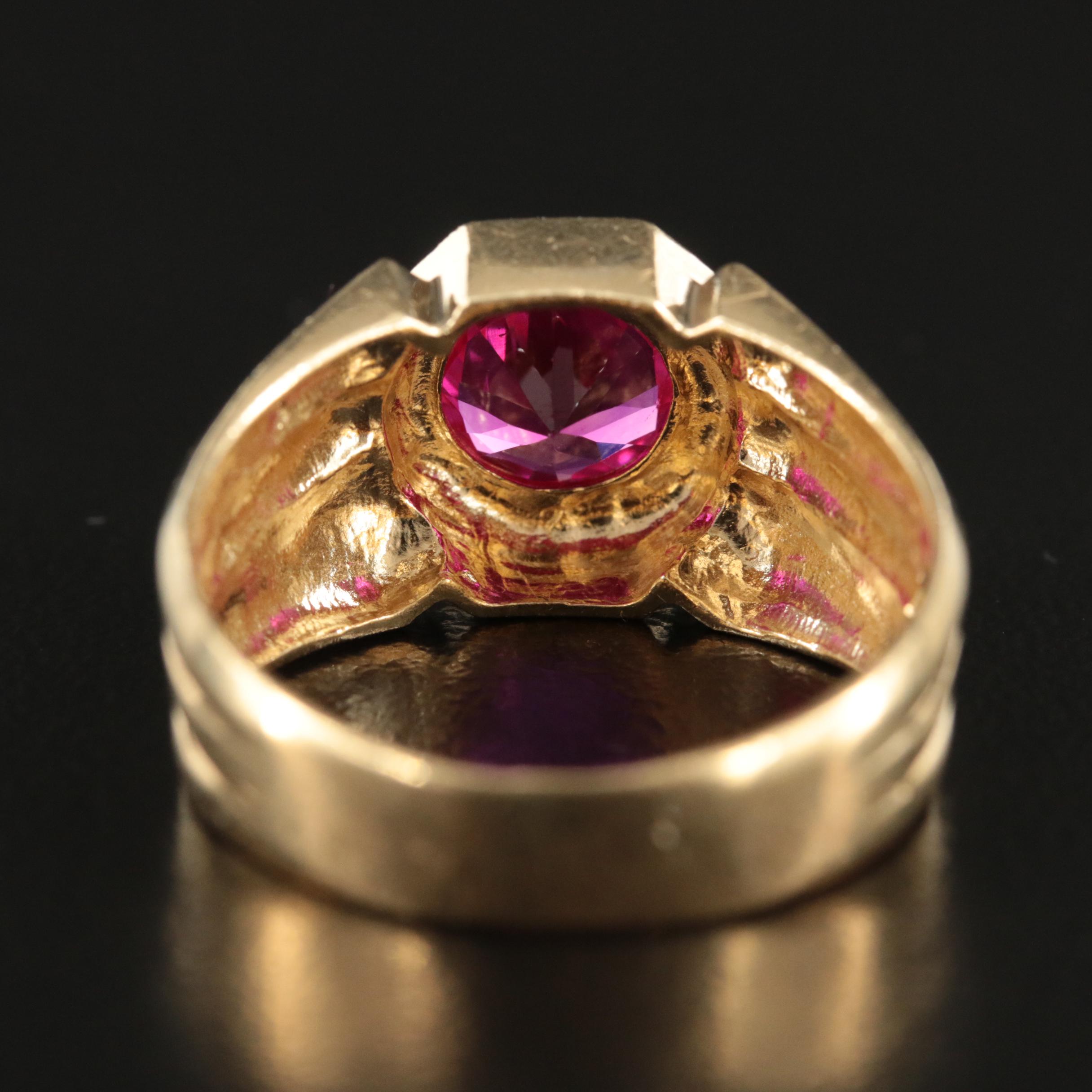 14K Ruby Ring