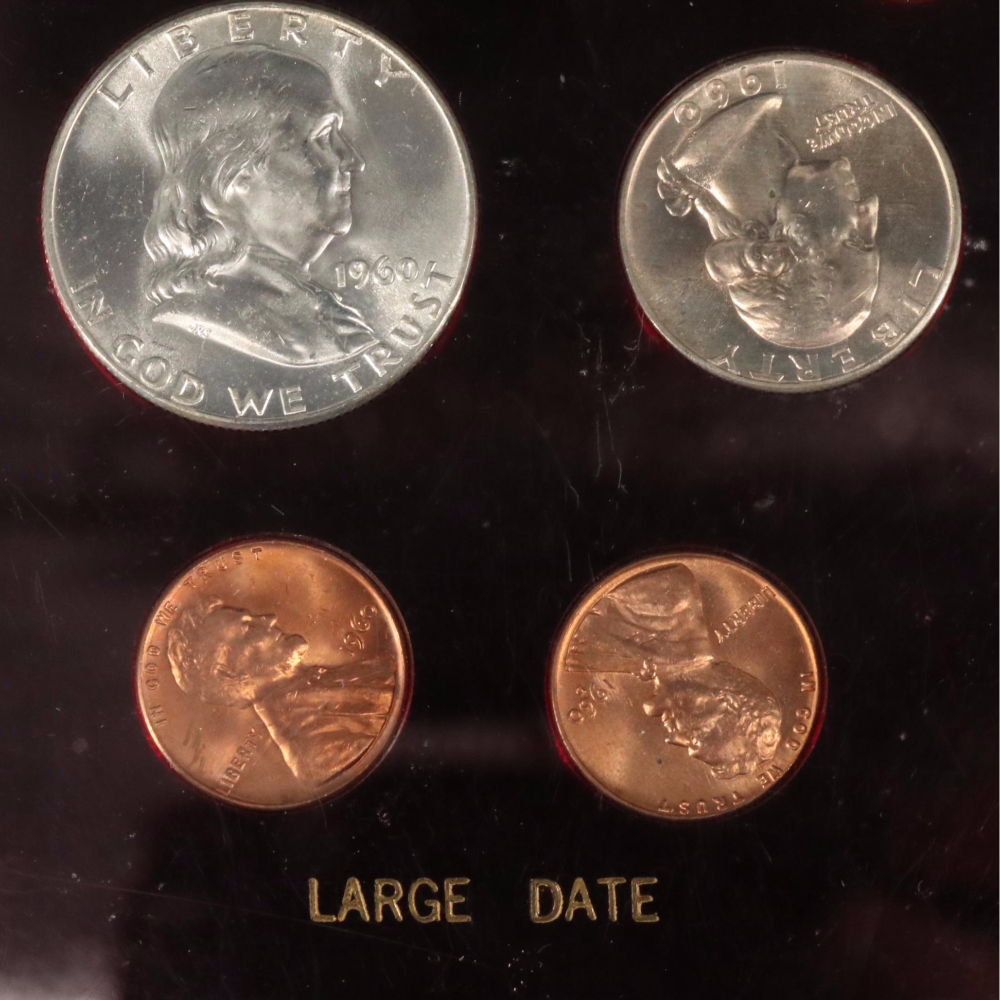 Uncirculated 1960 U.S. Coin Date Set