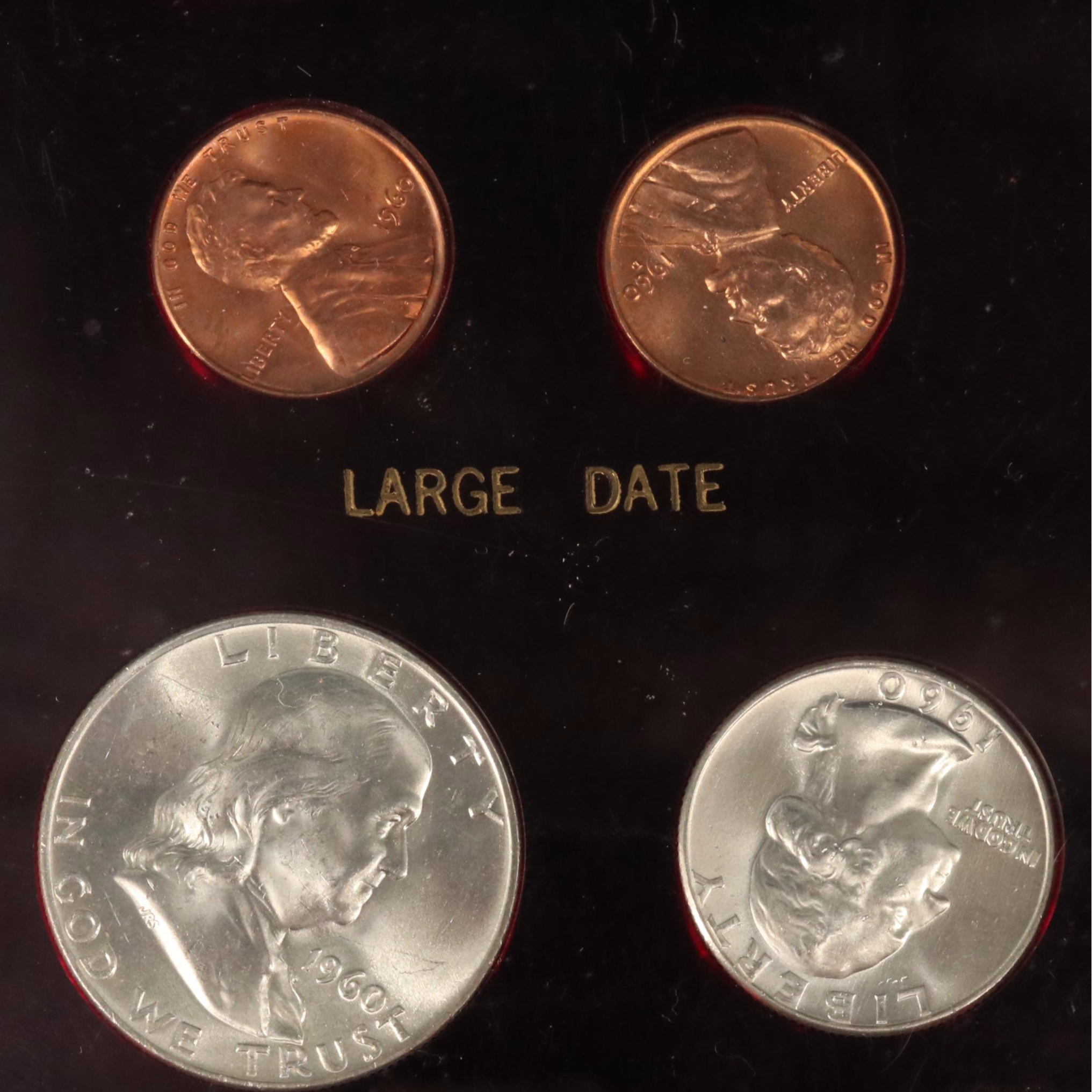 Uncirculated 1960 U.S. Coin Date Set