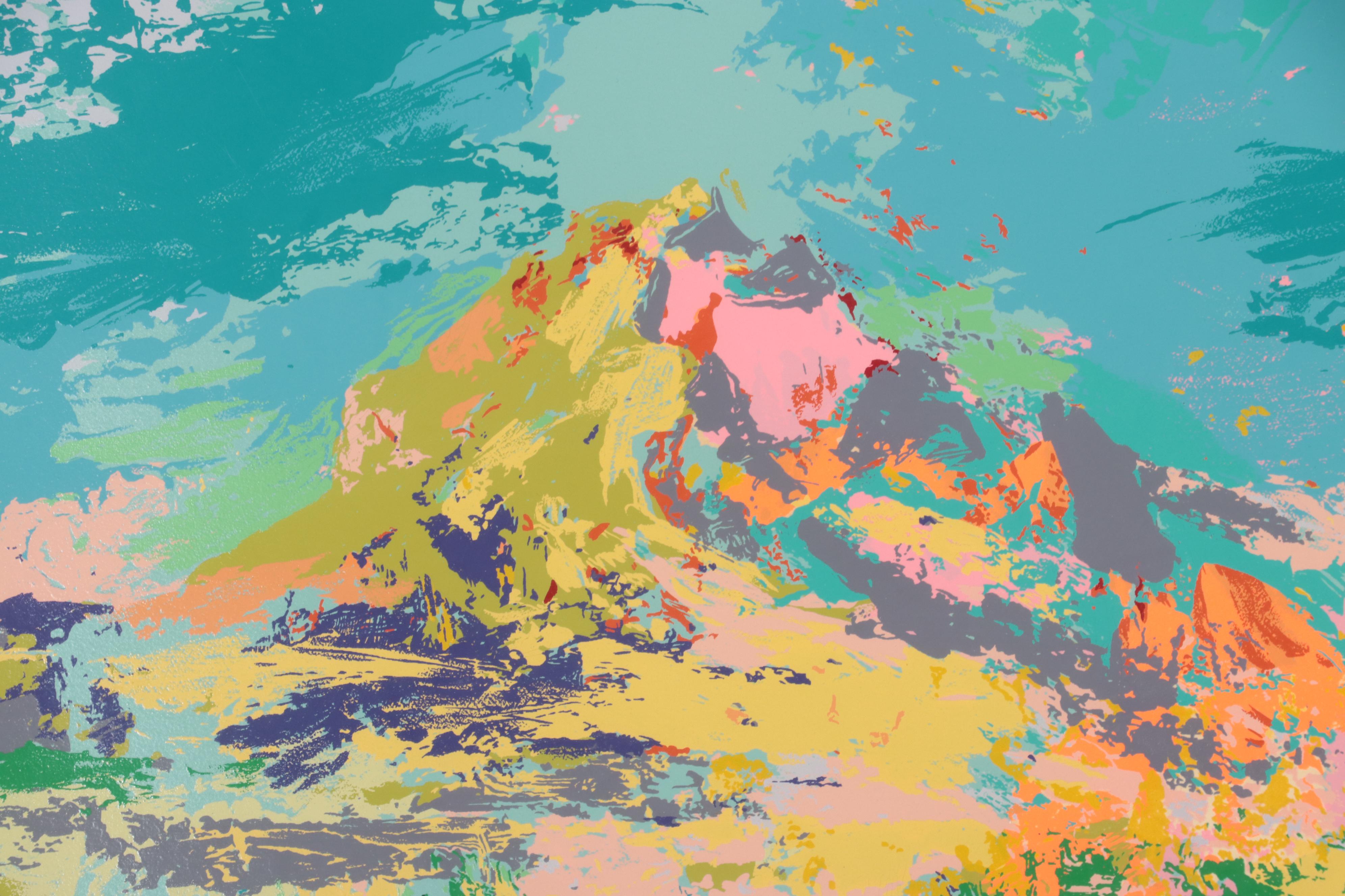 LeRoy Neiman Serigraph "Delacroix's Tiger"