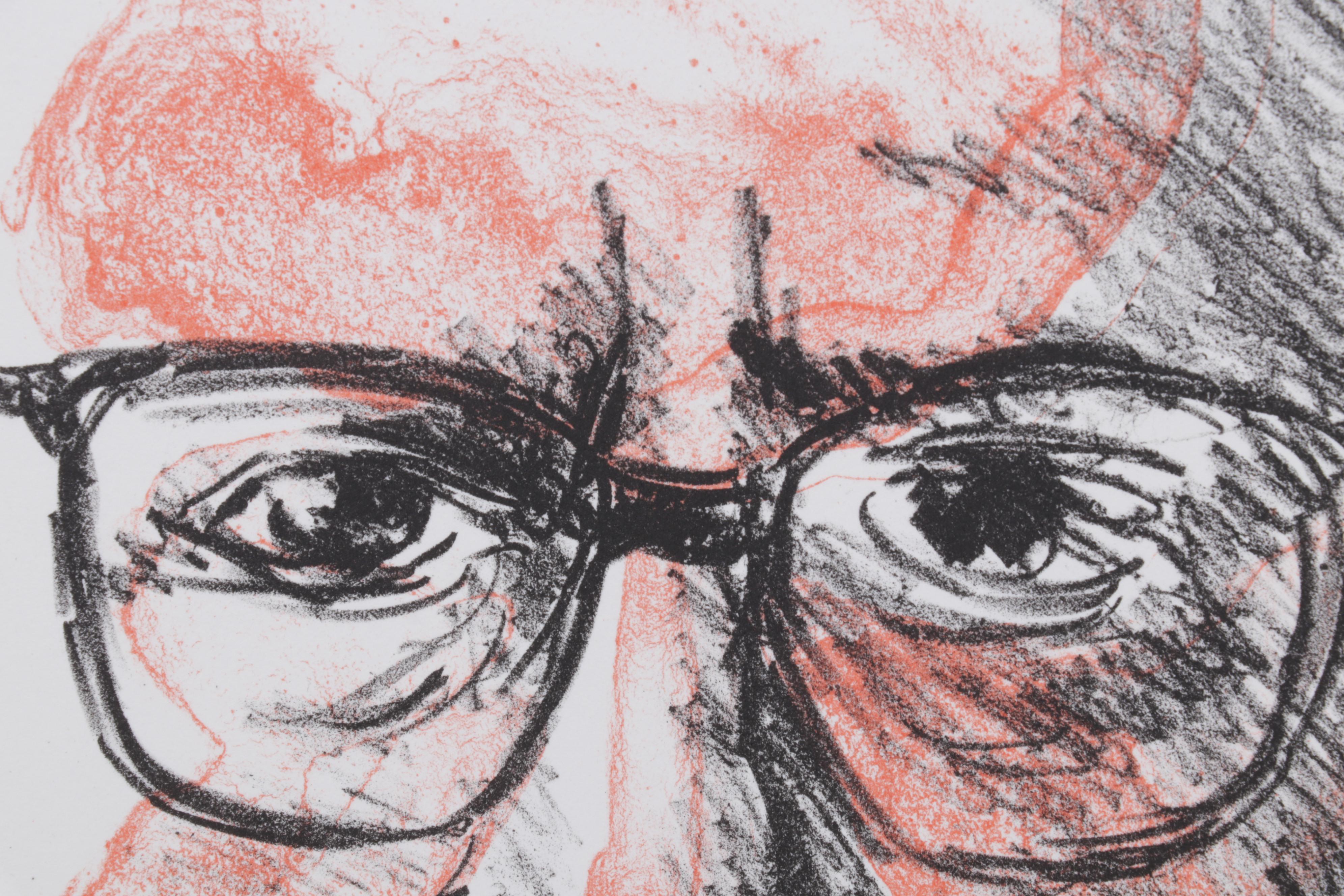 Sidney Chafetz Color Lithograph "Canetti," 1998