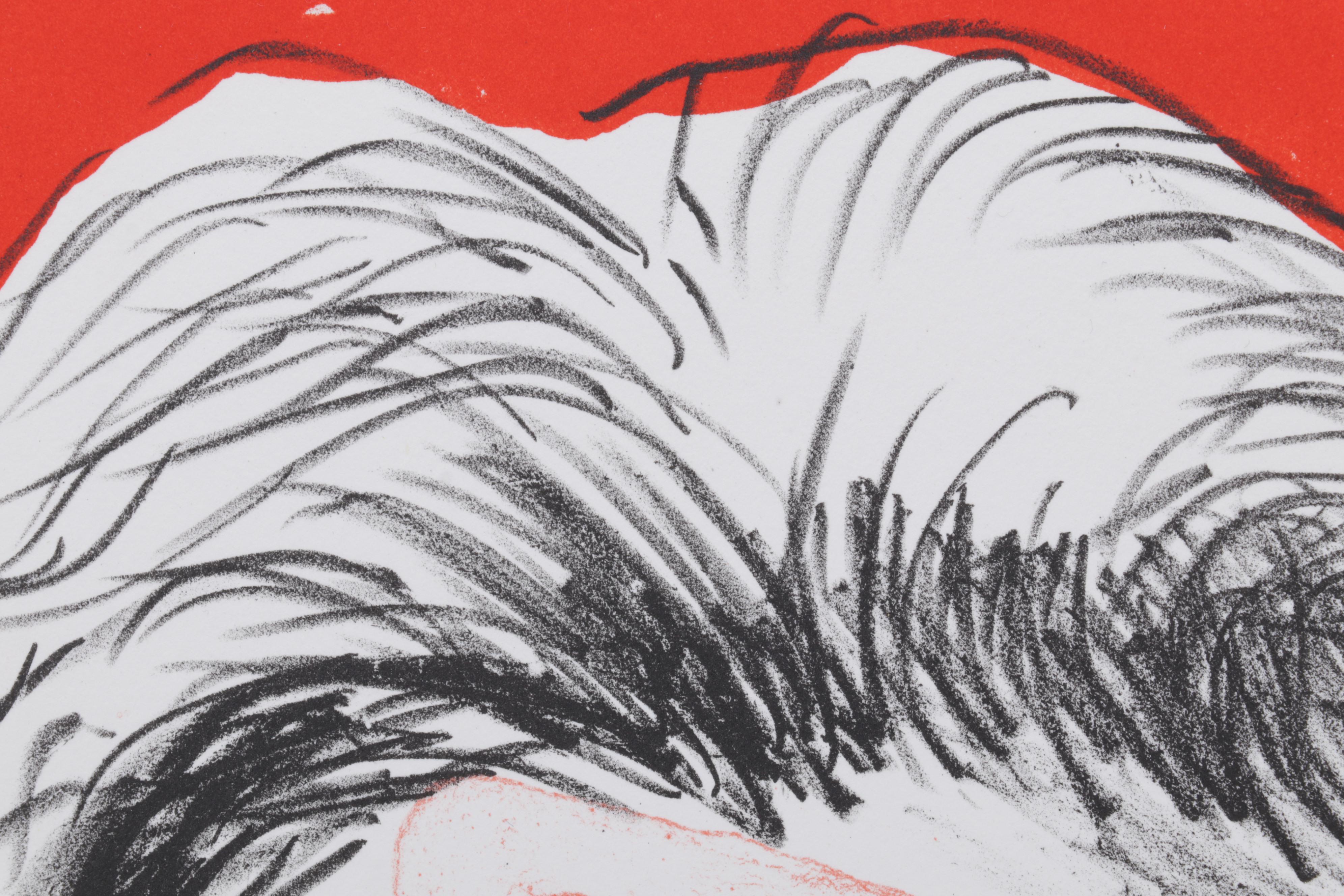 Sidney Chafetz Color Lithograph "Canetti," 1998