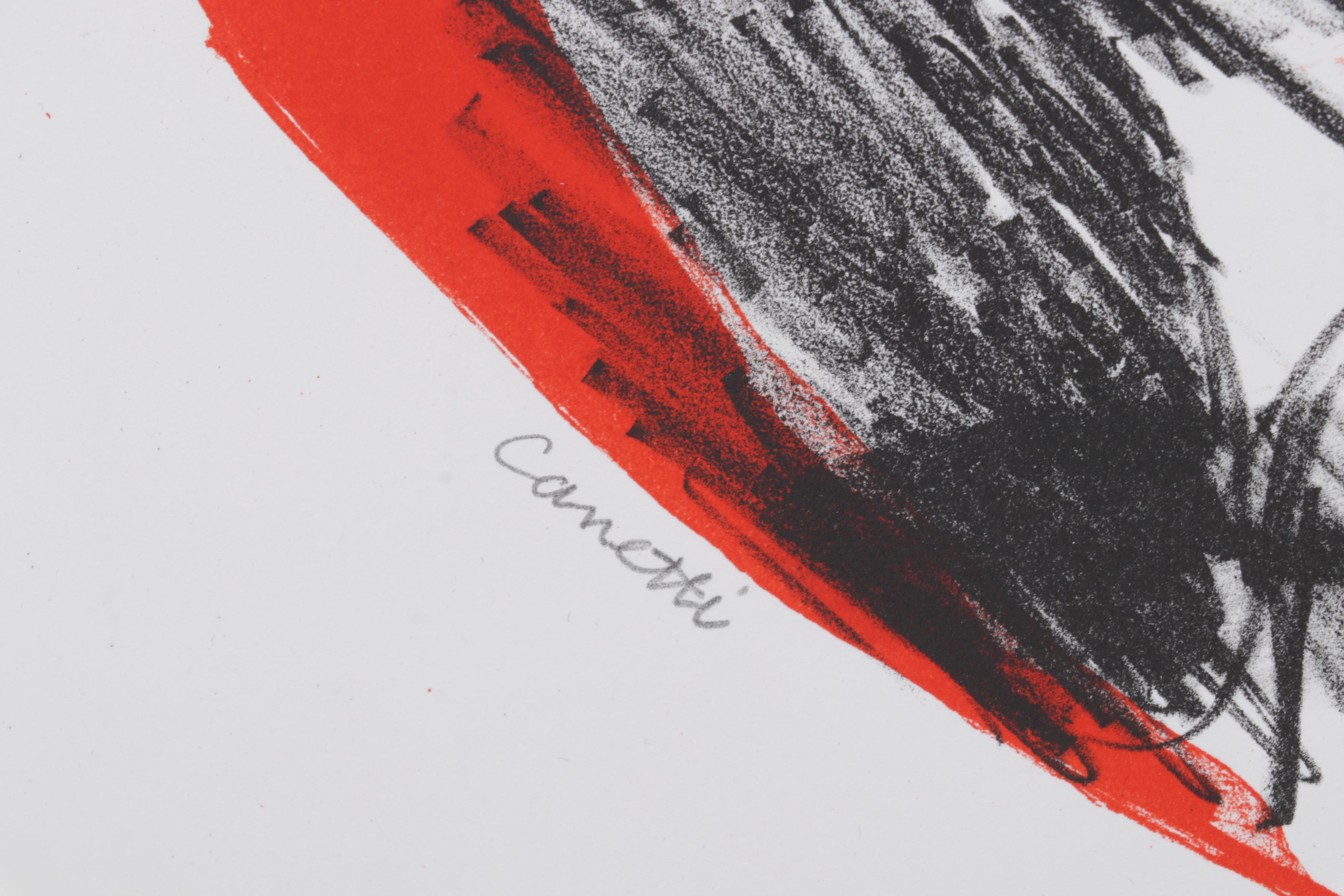 Sidney Chafetz Color Lithograph "Canetti," 1998