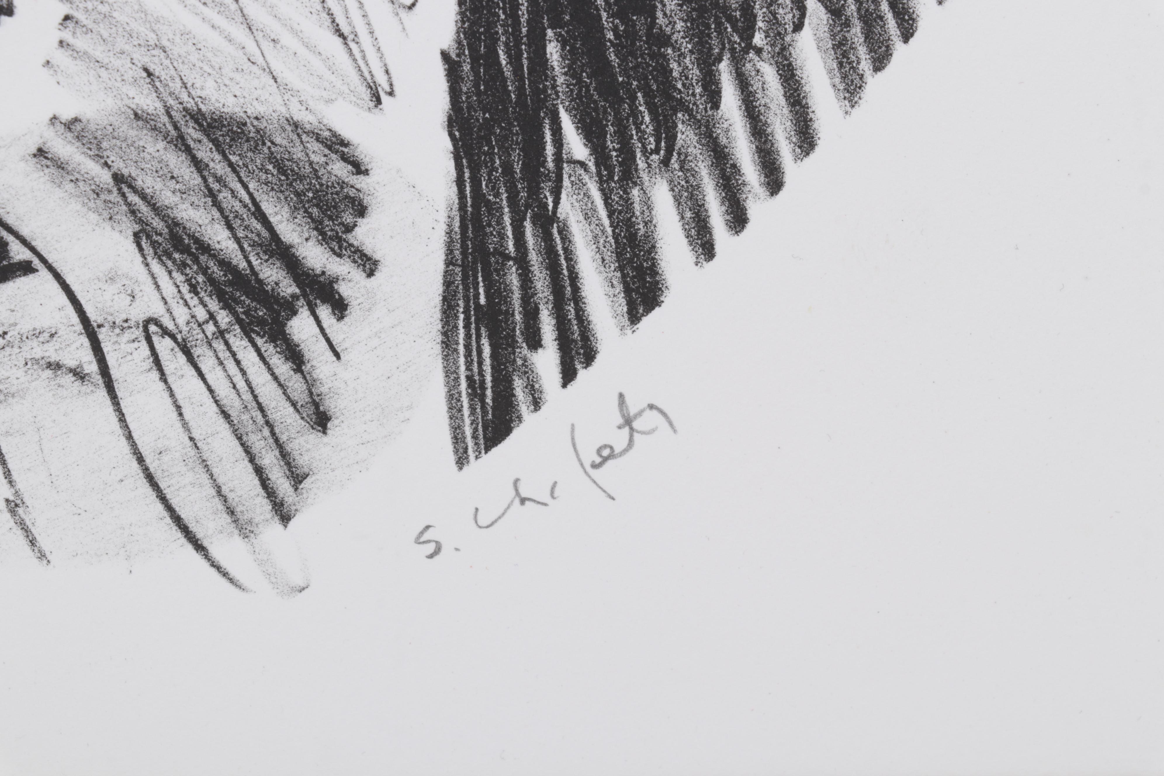 Sidney Chafetz Color Lithograph "Canetti," 1998