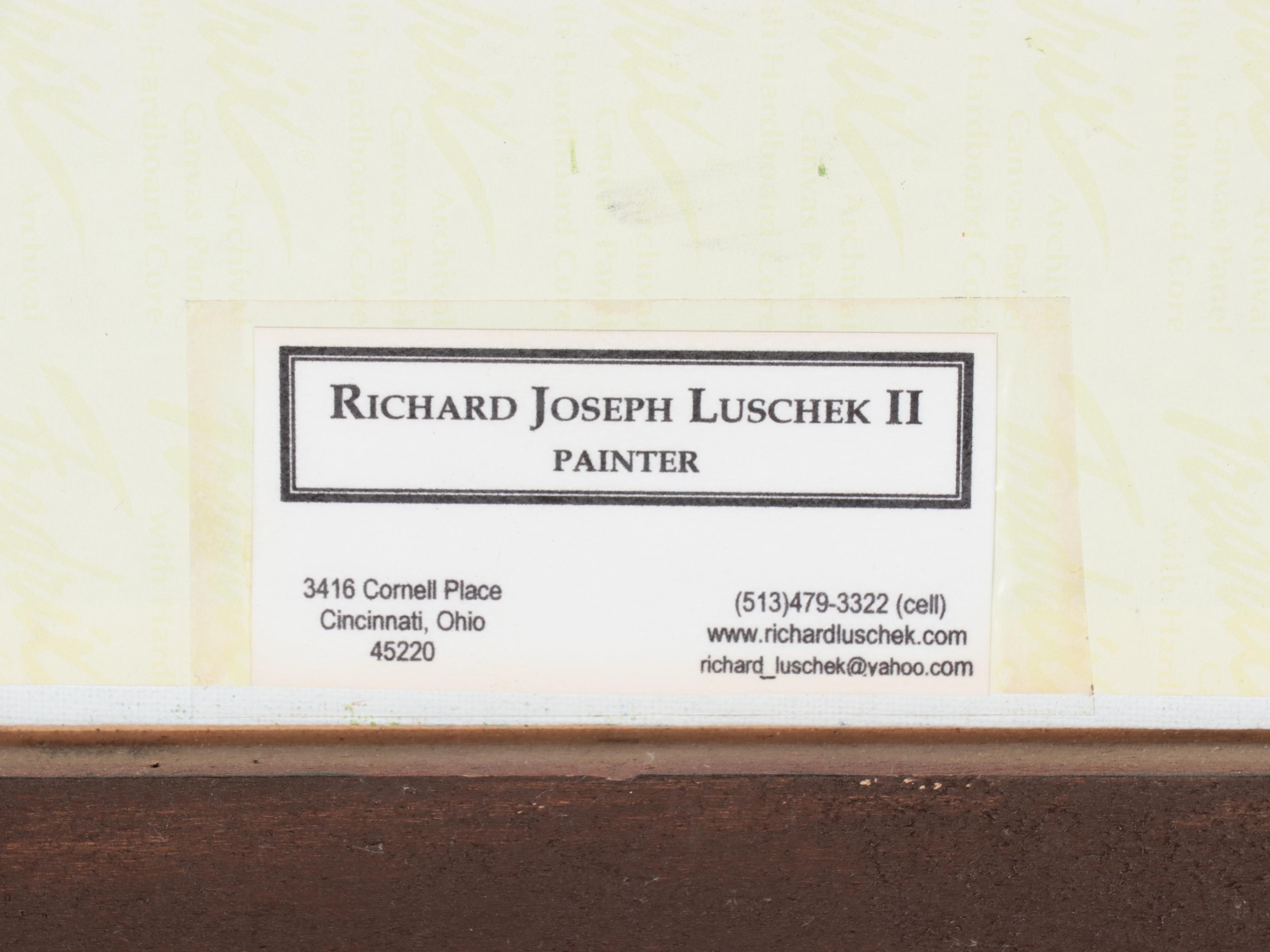 Richard J. Luschek II Oil Painting "View From Alms," 2008