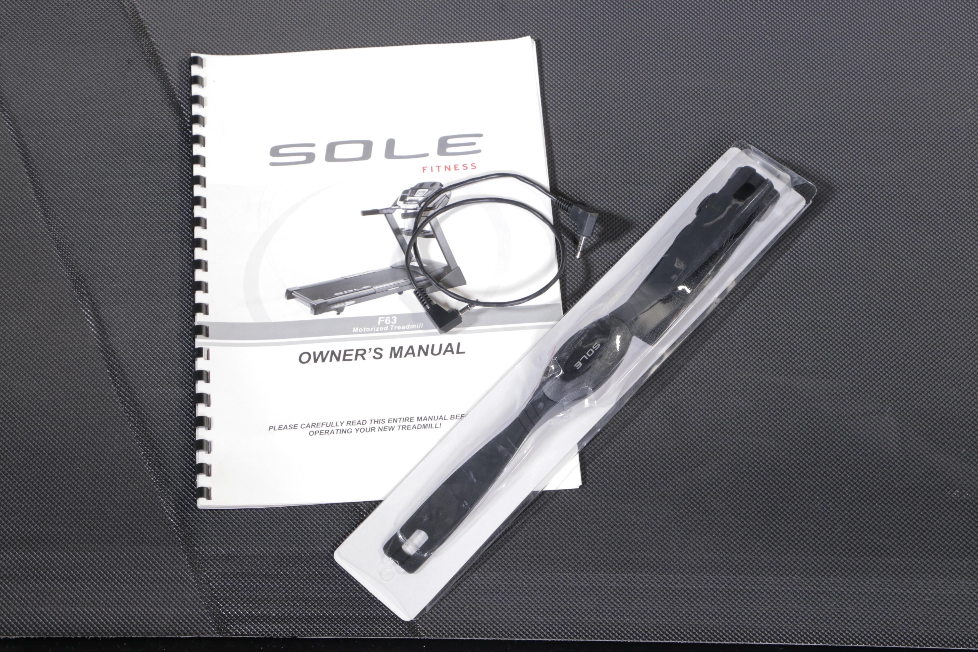 Sole Fitness F63 Motorized Treadmill