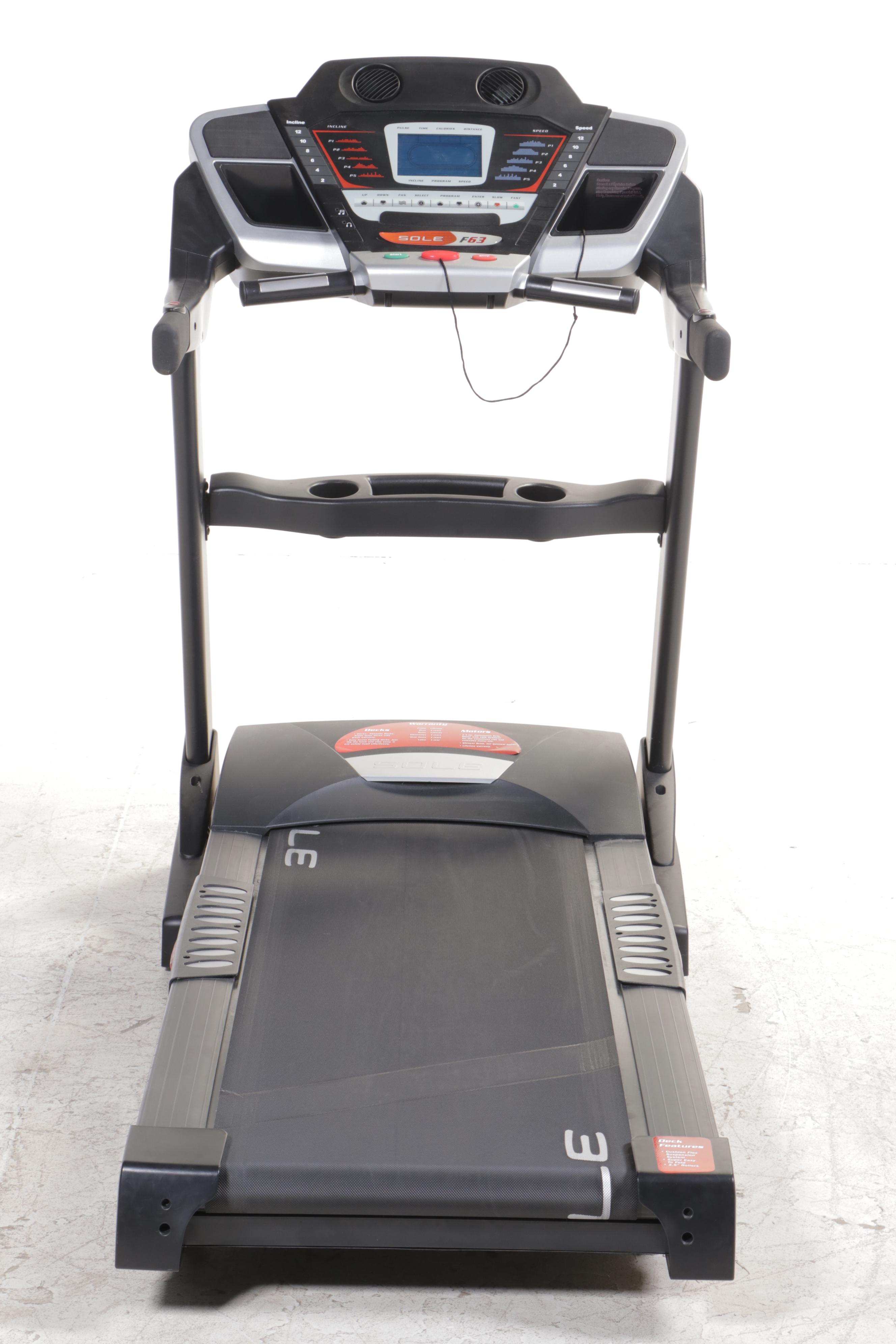 Sole Fitness F63 Motorized Treadmill
