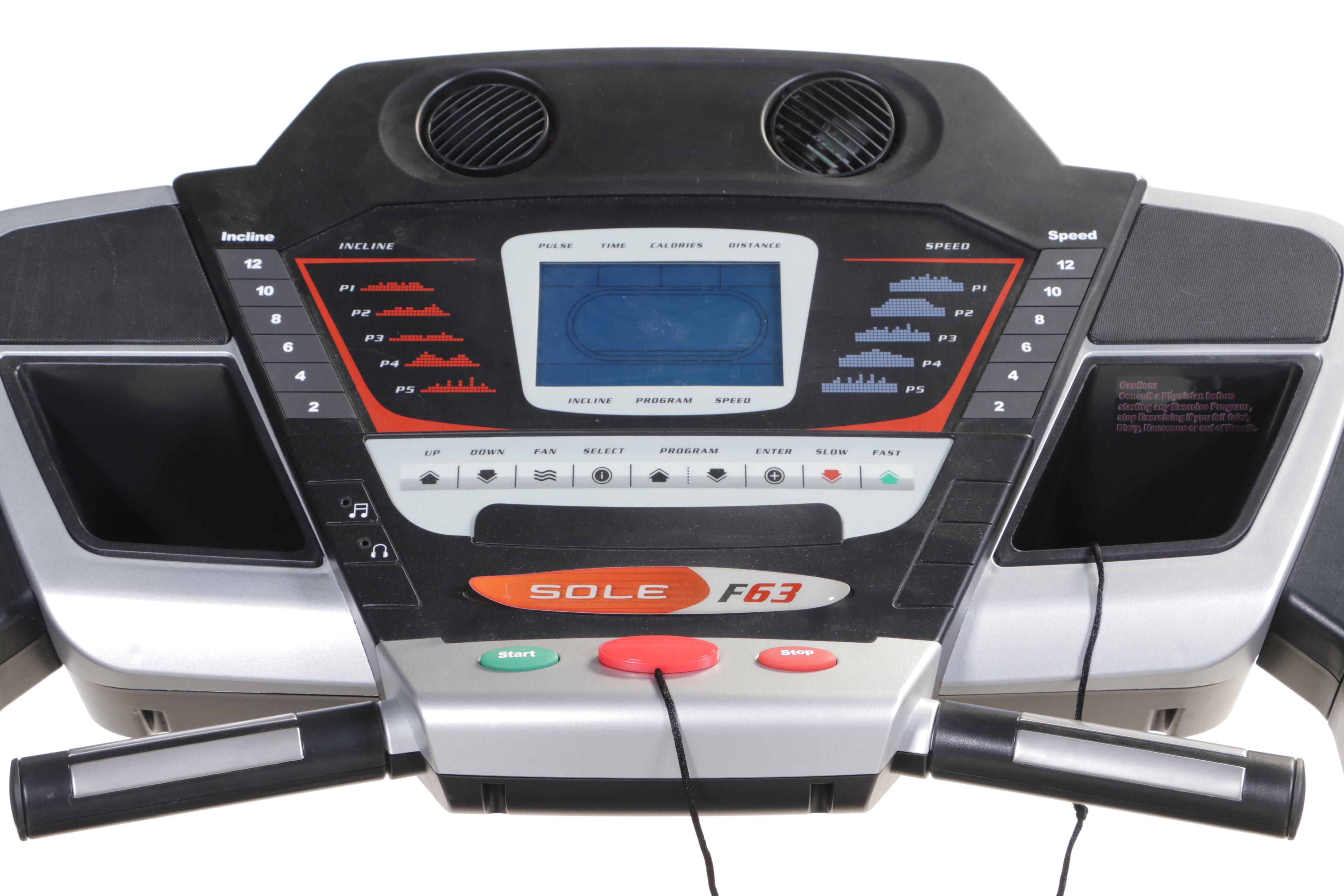 Sole Fitness F63 Motorized Treadmill