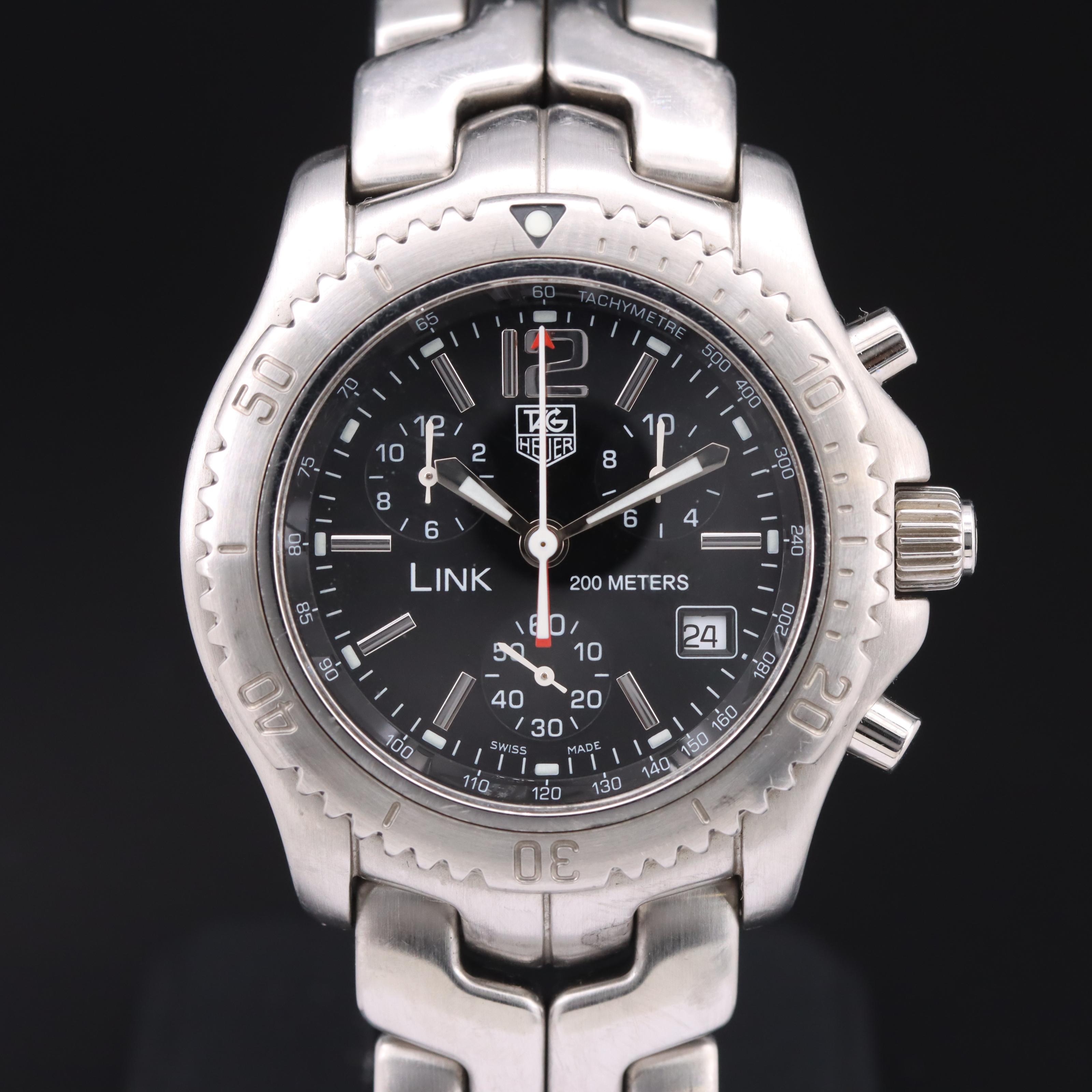 TAG Heuer "Jason Bourne" Link Chronograph Watch