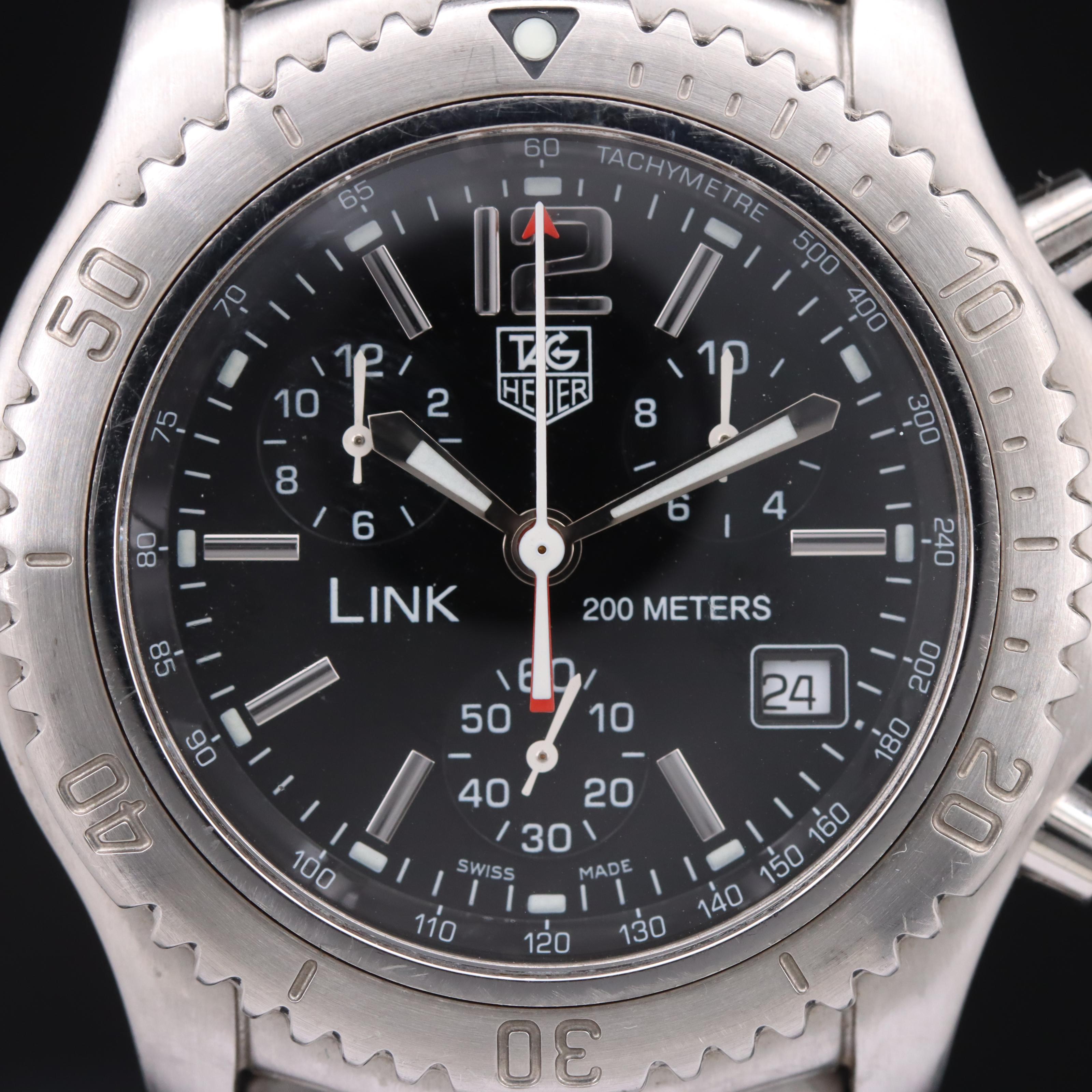 TAG Heuer "Jason Bourne" Link Chronograph Watch