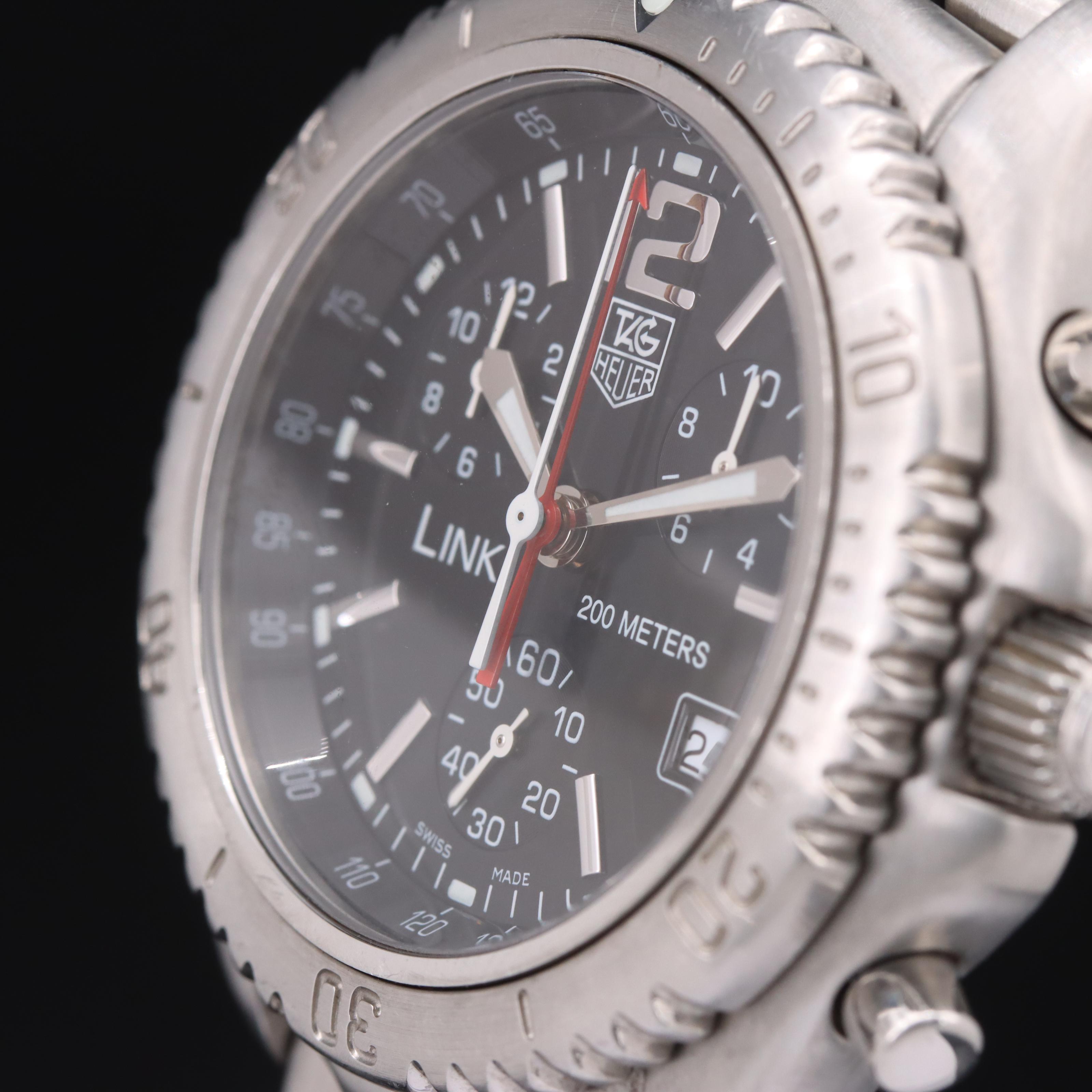 TAG Heuer "Jason Bourne" Link Chronograph Watch