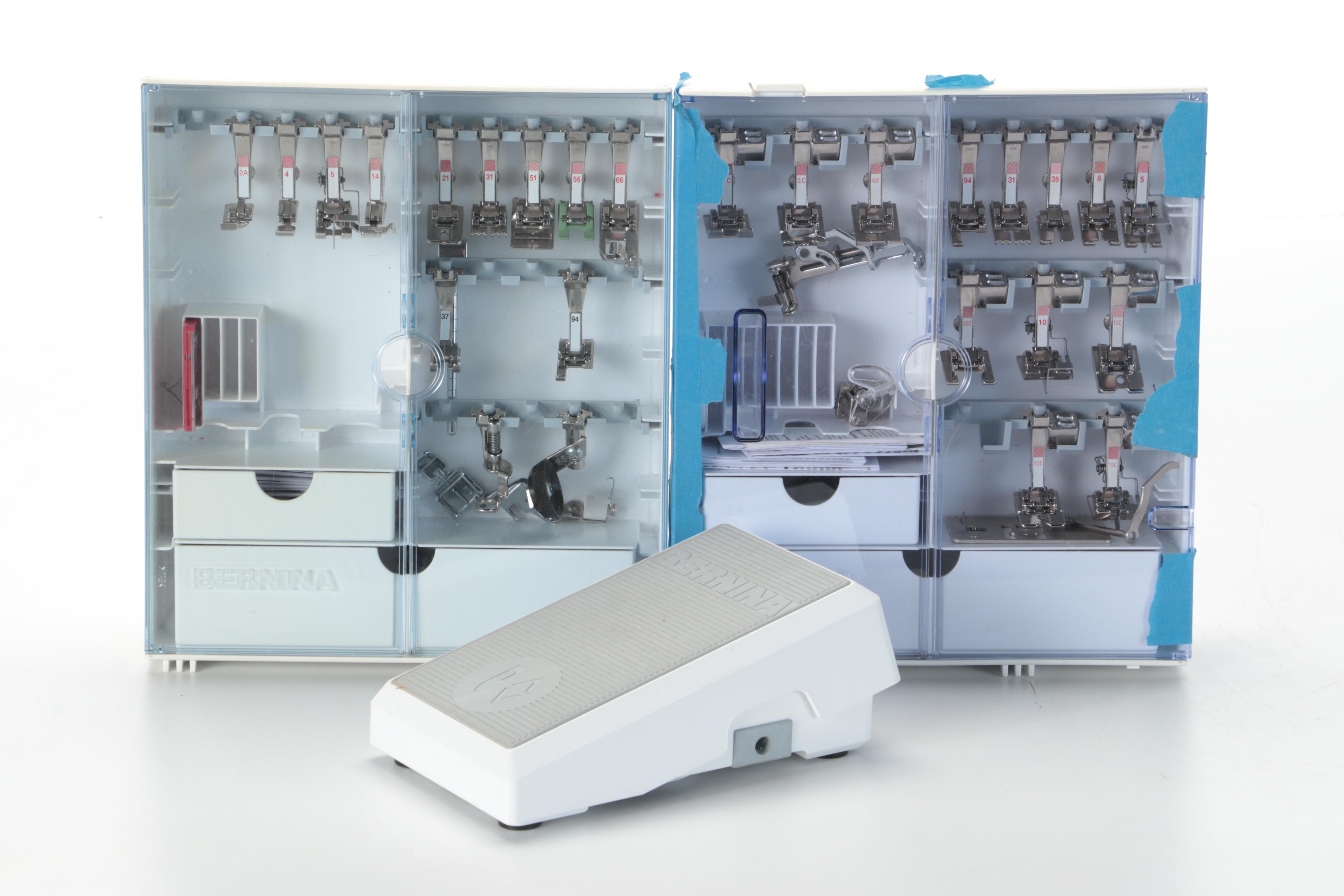 Bernina Artista 200 Sewing and Embroidery Machine With Manual and Accessories