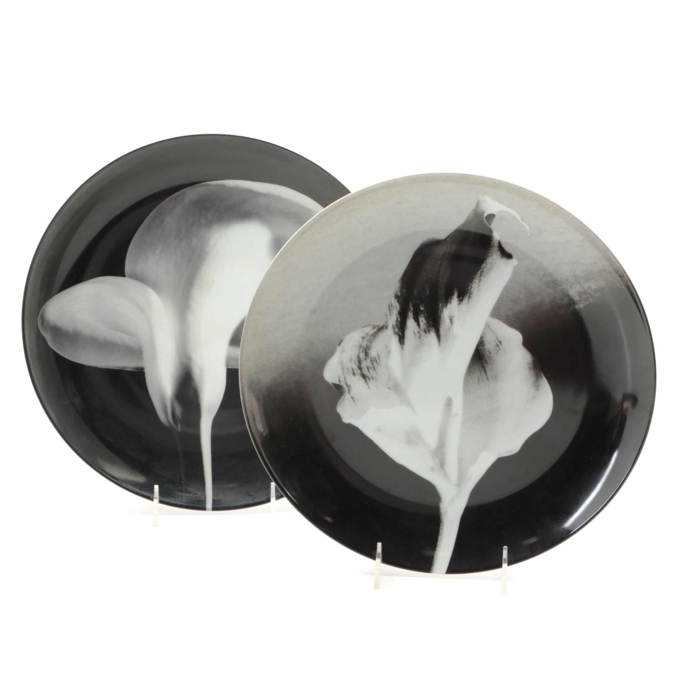 Robert Mapplethorpe for Swid Powell "Calla Lily" and "Flower" Plates