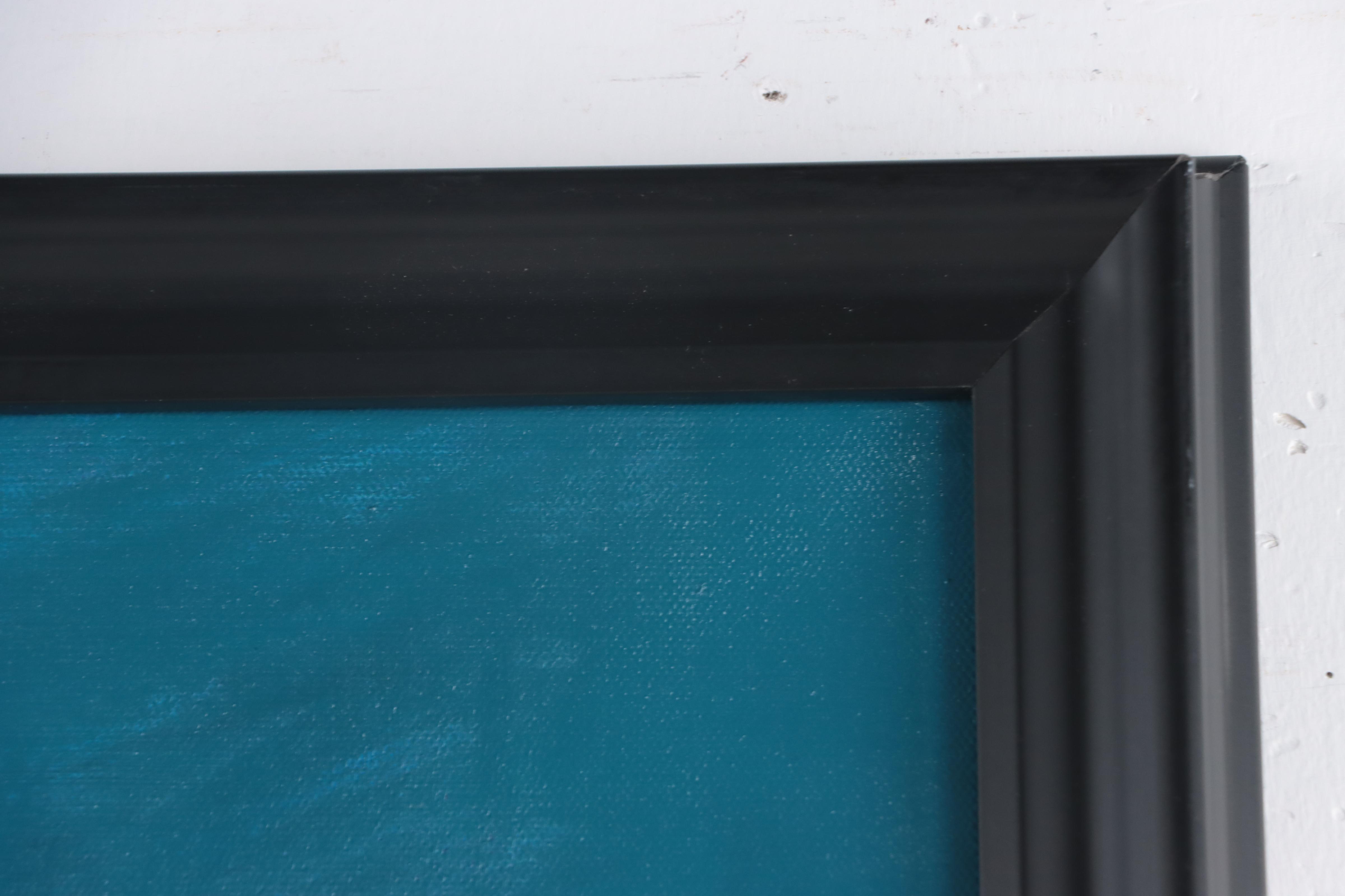 Sanna Acrylic Painting "Connecting," 21st Century