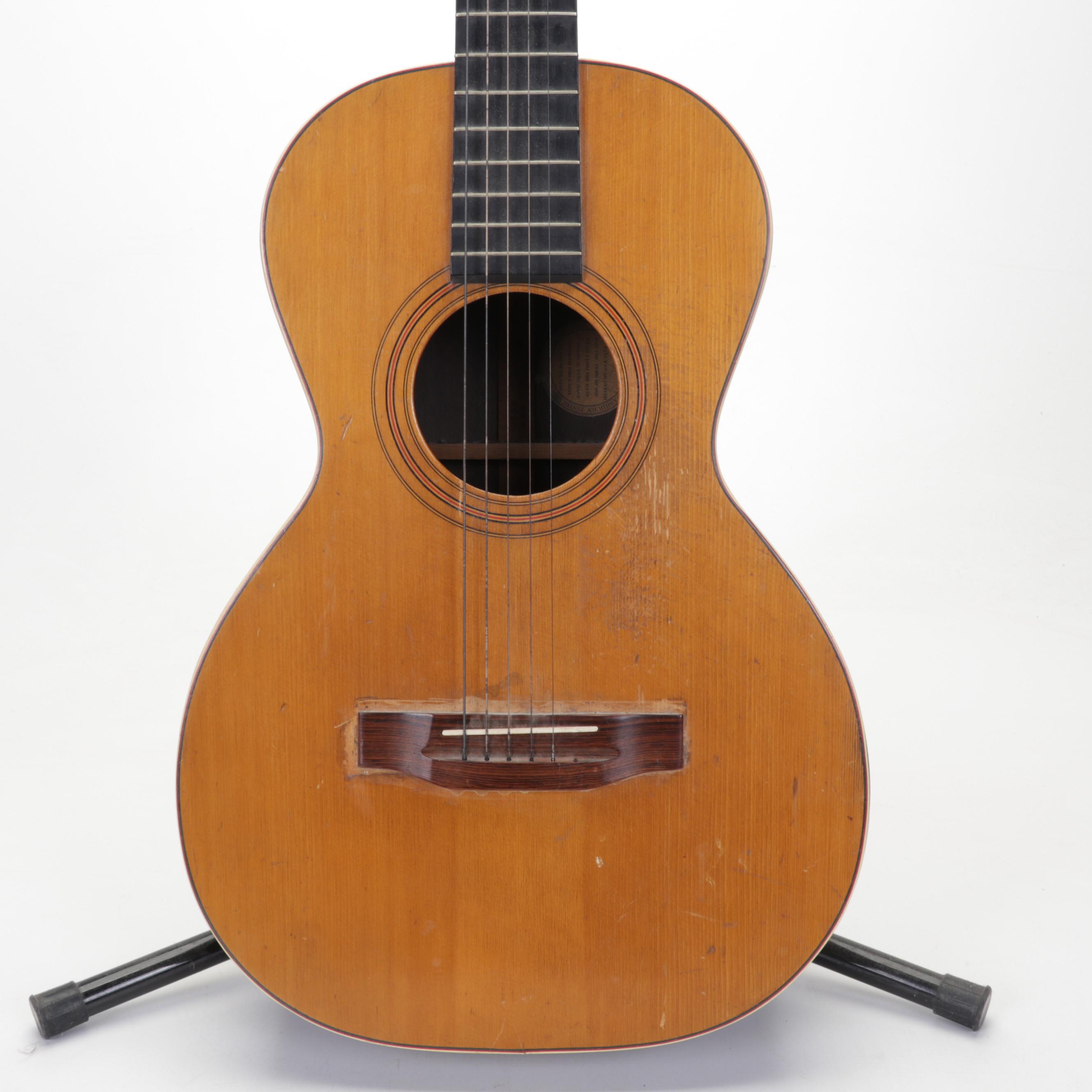 George Washburn Classical Guitar, Serial Number 257759