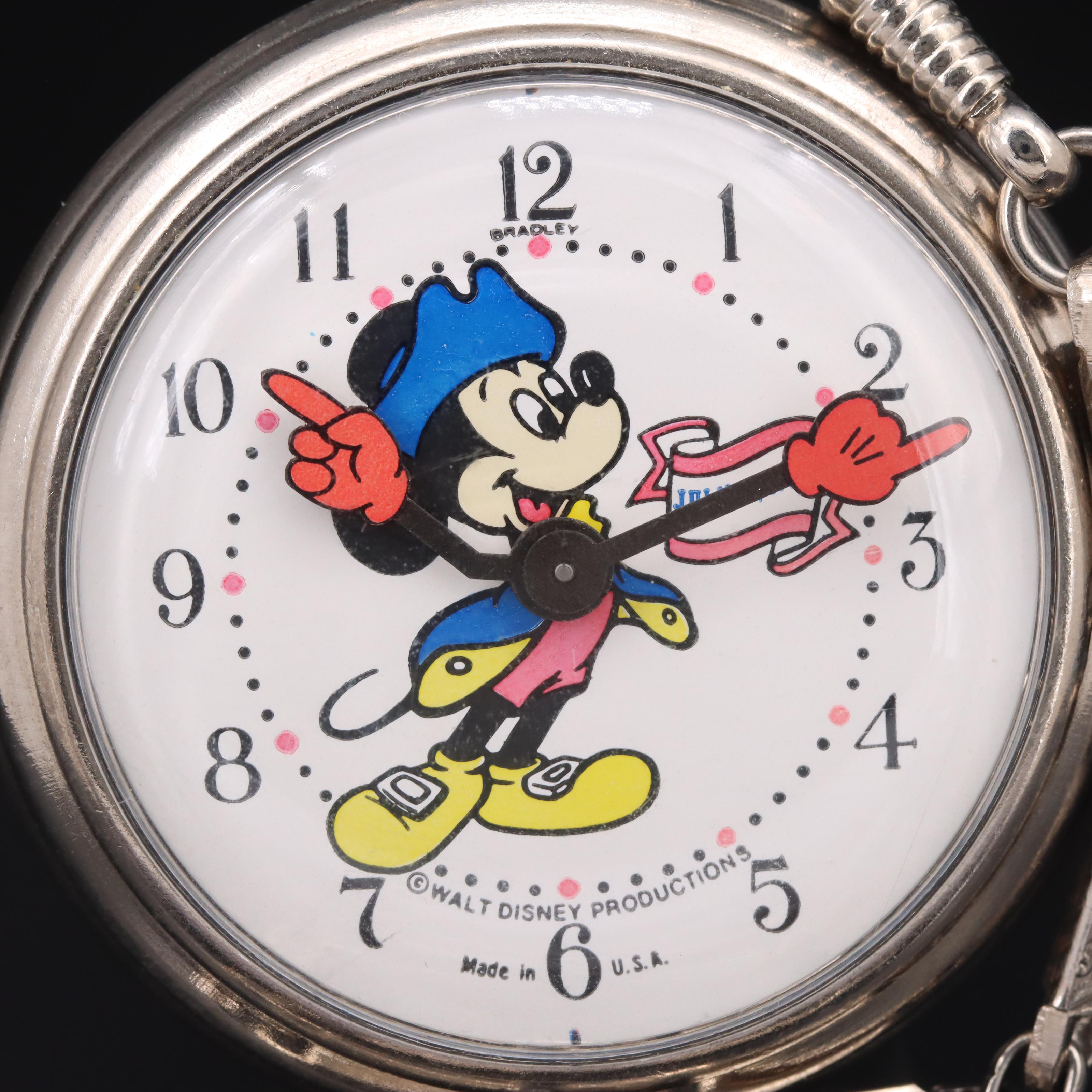 U.S. Bicentennial Mickey Mouse Pocket Watch