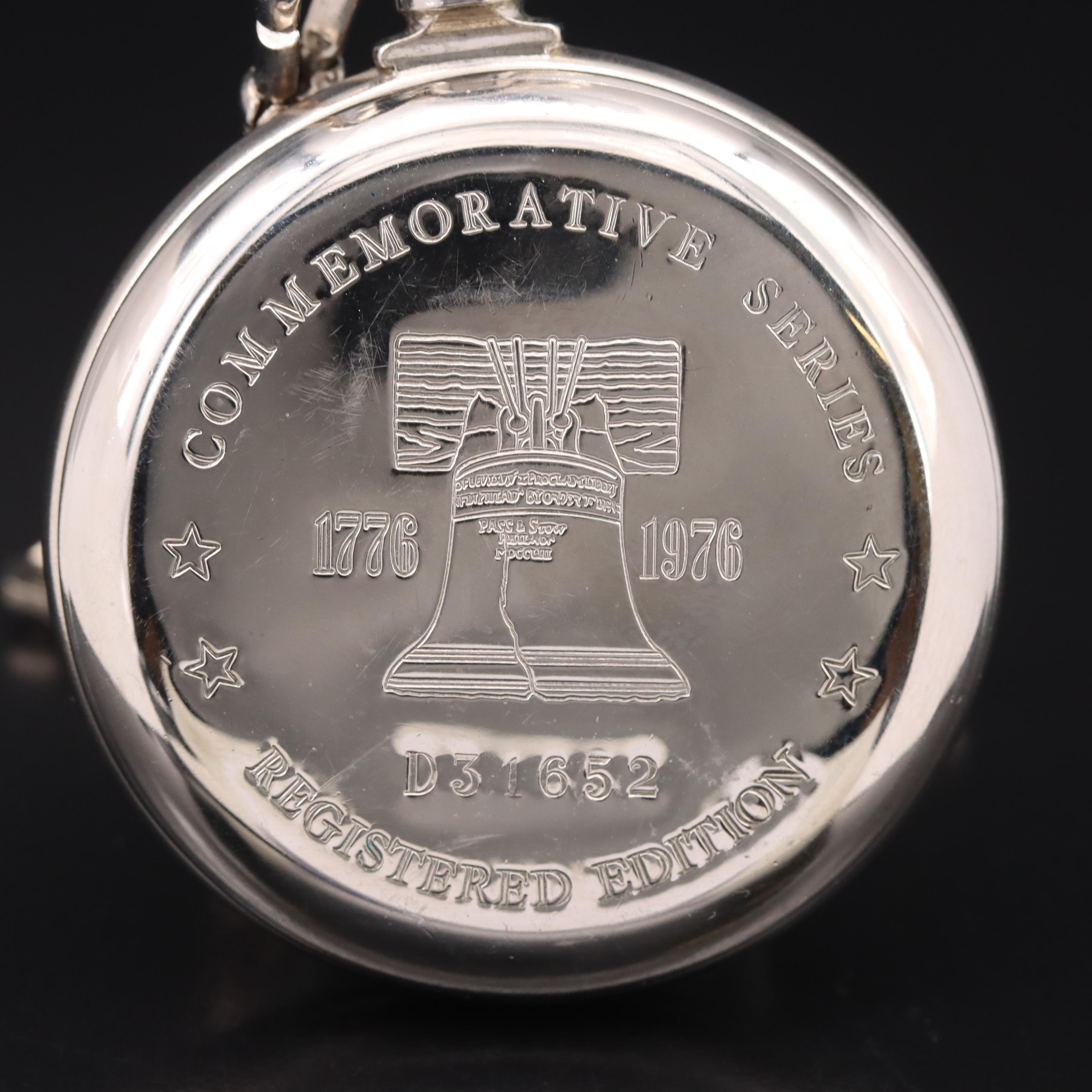 U.S. Bicentennial Mickey Mouse Pocket Watch