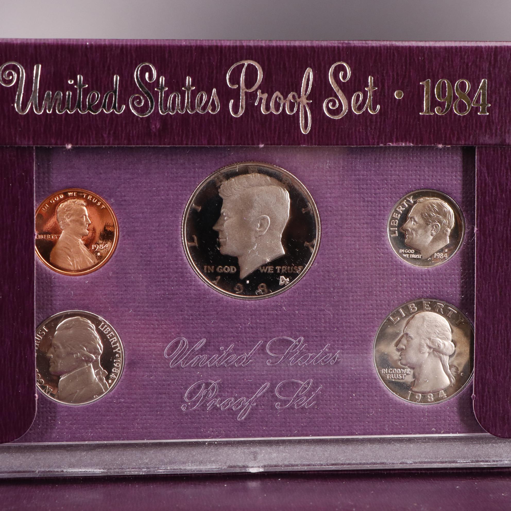 Nineteen Different Modern United States Proof Sets