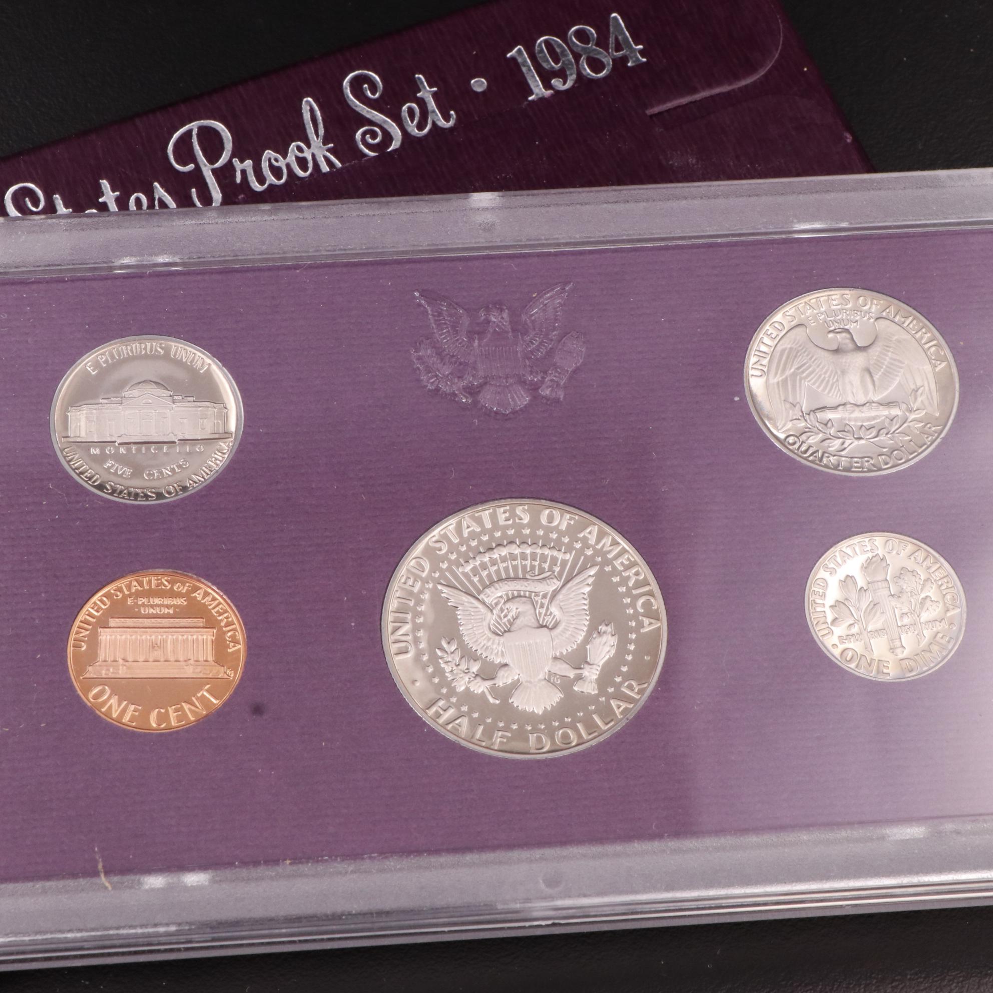 Nineteen Different Modern United States Proof Sets