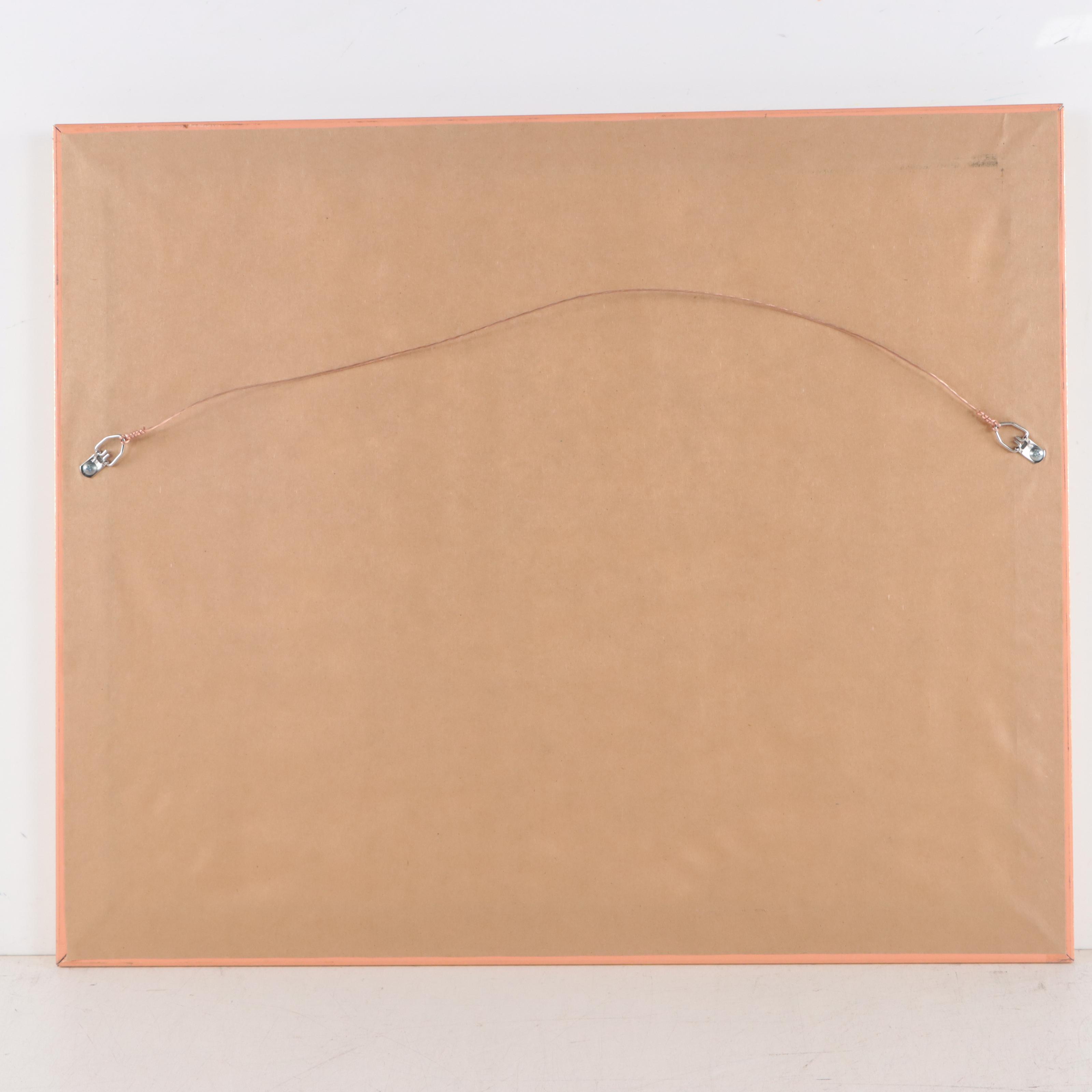 L.H. Everts Hand-Colored Lithograph Map of Cleveland "Sixth Ward," Circa 1870