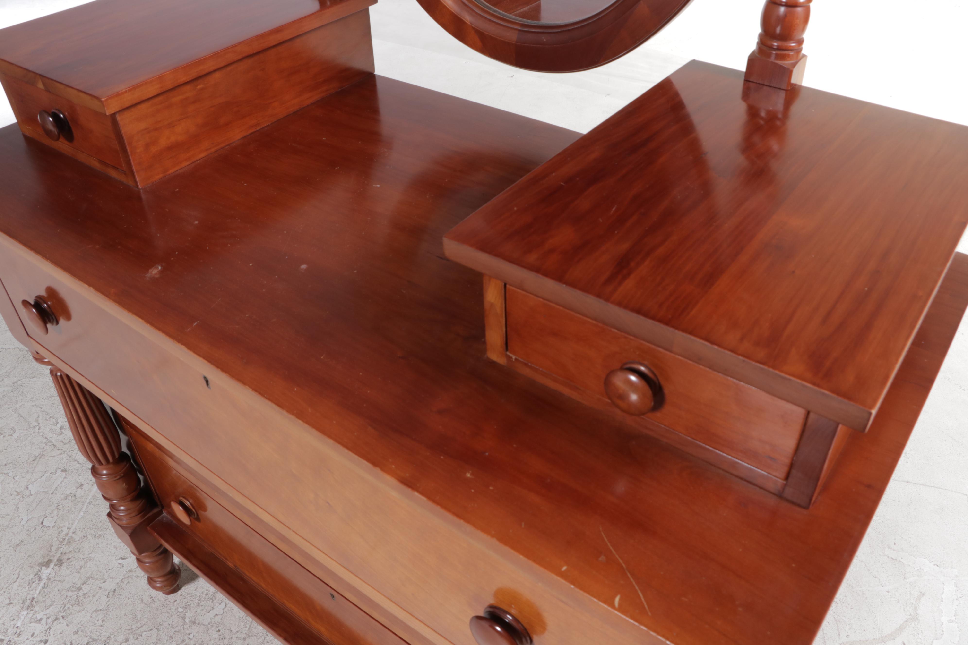 Cassady Furniture Co. "Cherry Reproductions" American Empire Style Dresser