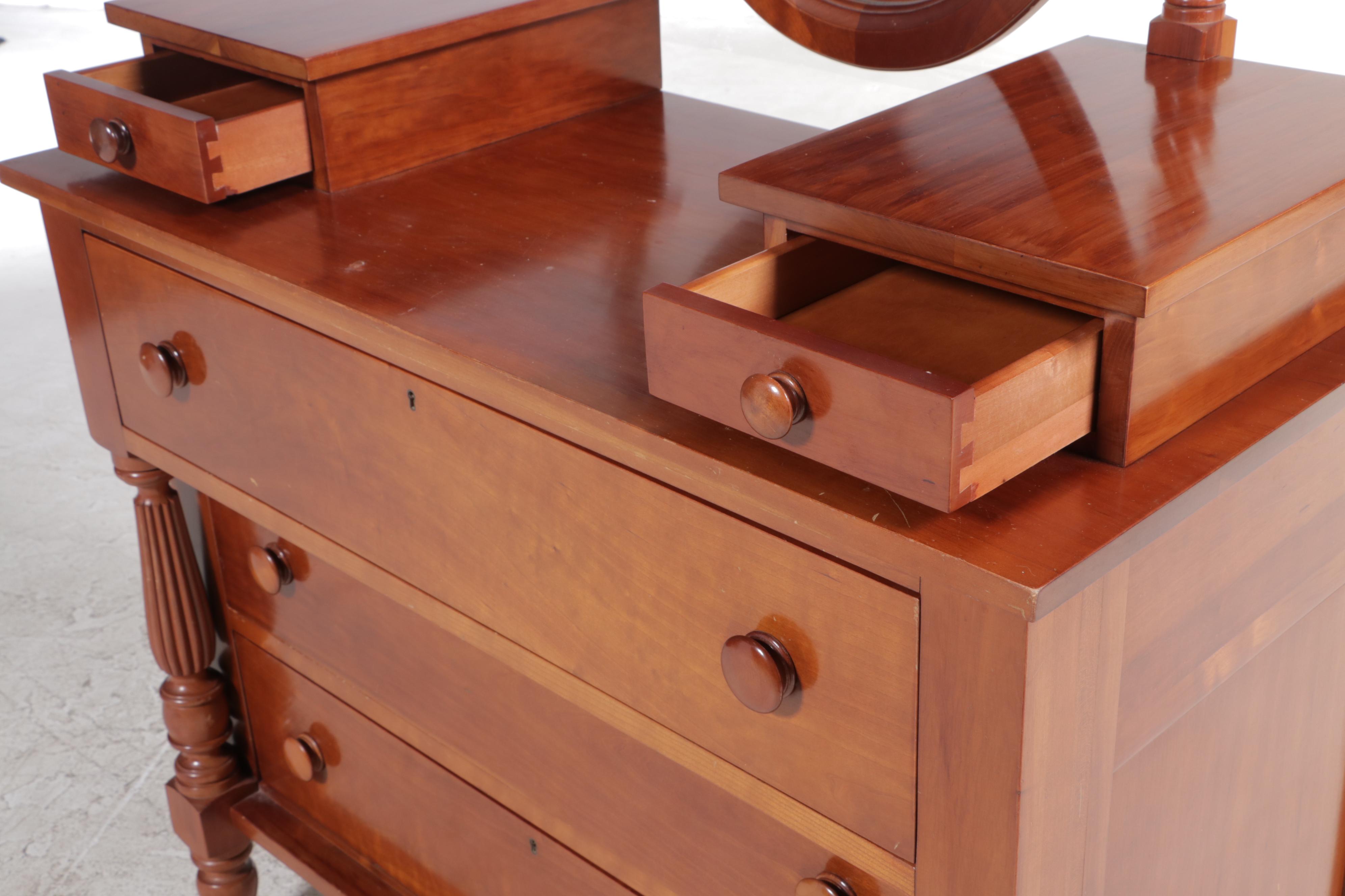 Cassady Furniture Co. "Cherry Reproductions" American Empire Style Dresser