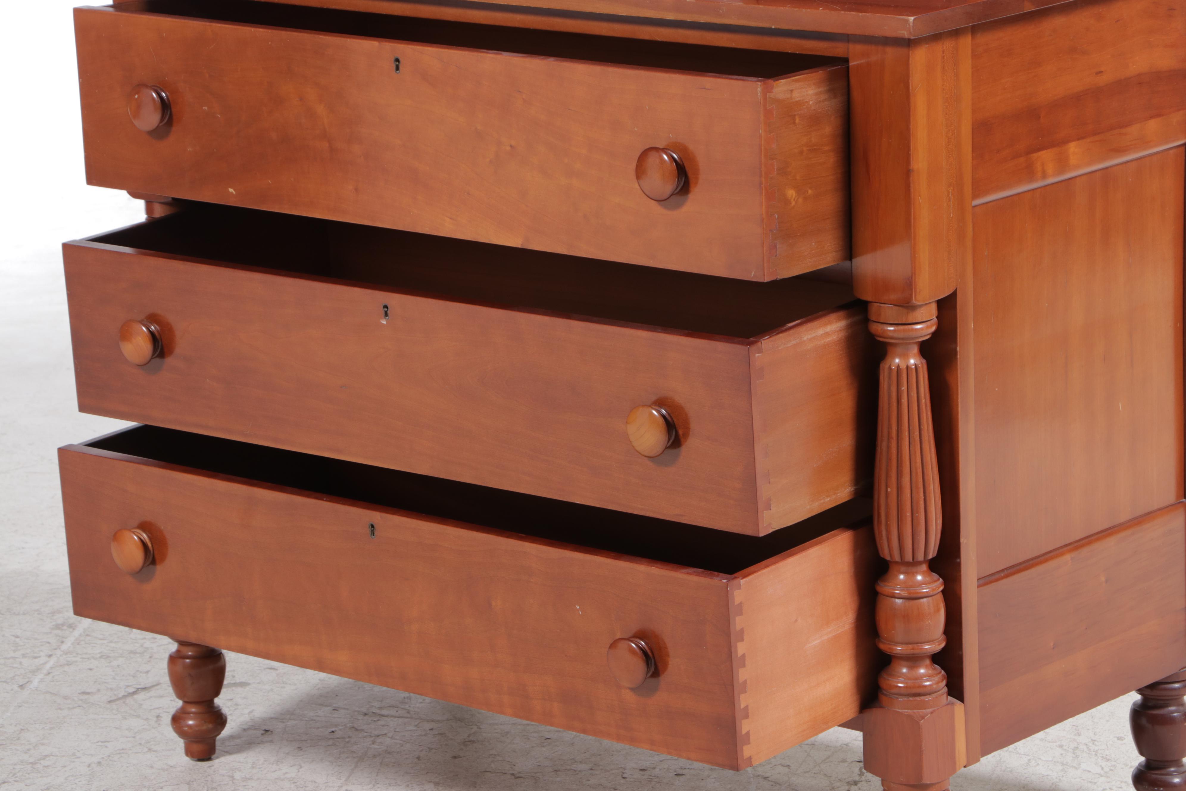 Cassady Furniture Co. "Cherry Reproductions" American Empire Style Dresser
