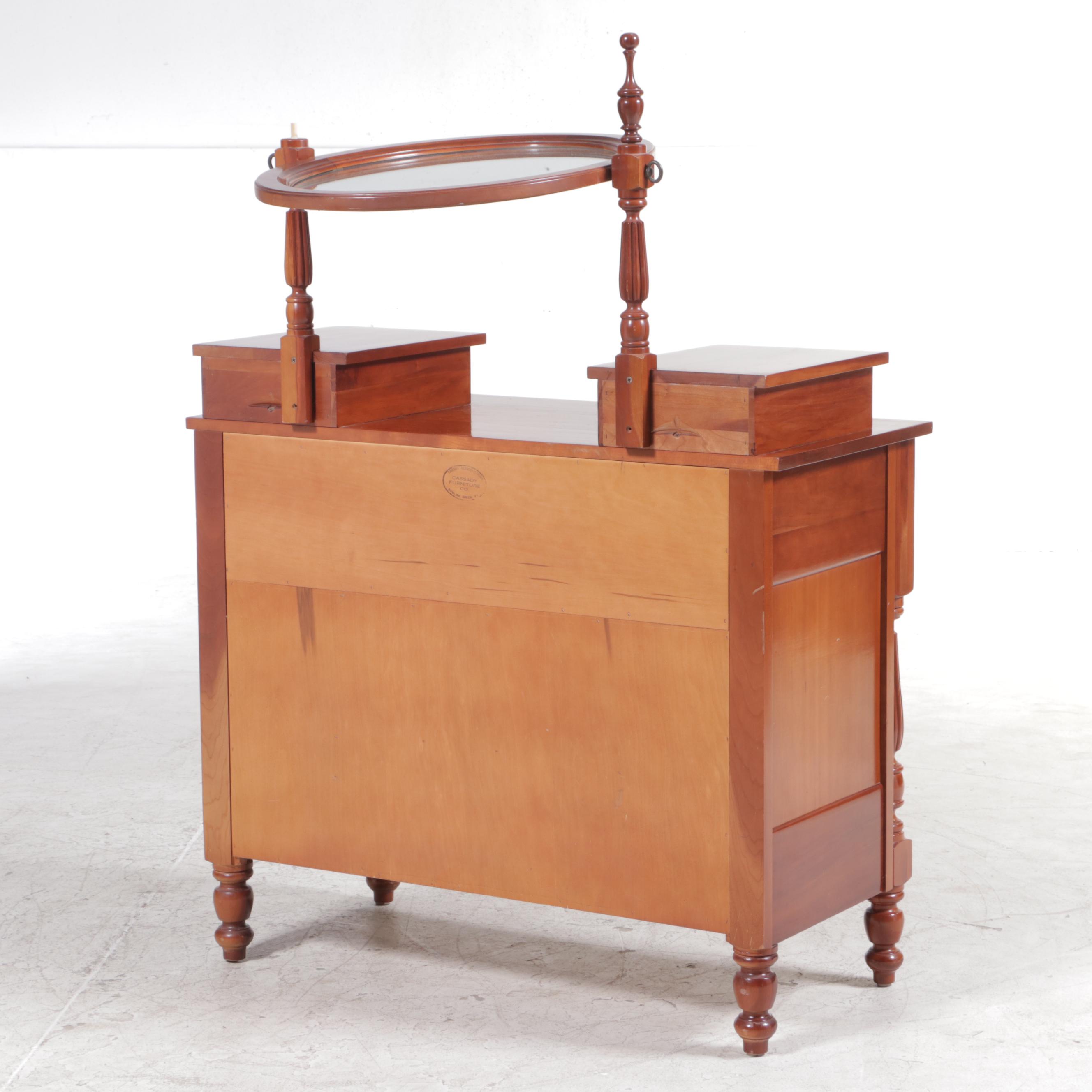 Cassady Furniture Co. "Cherry Reproductions" American Empire Style Dresser