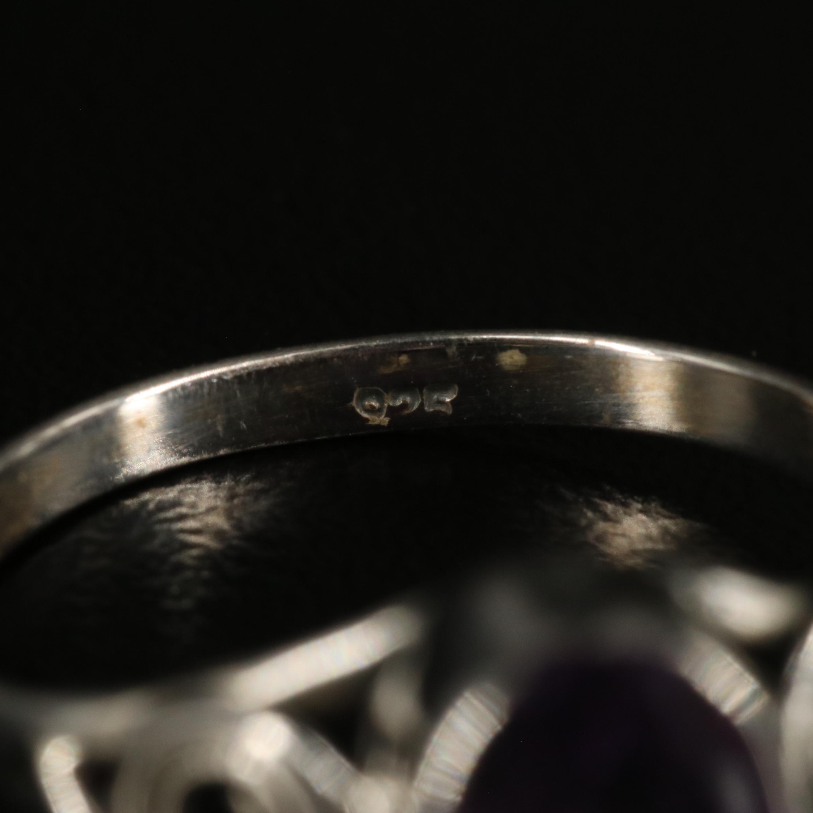 Sterling Amethyst Ring