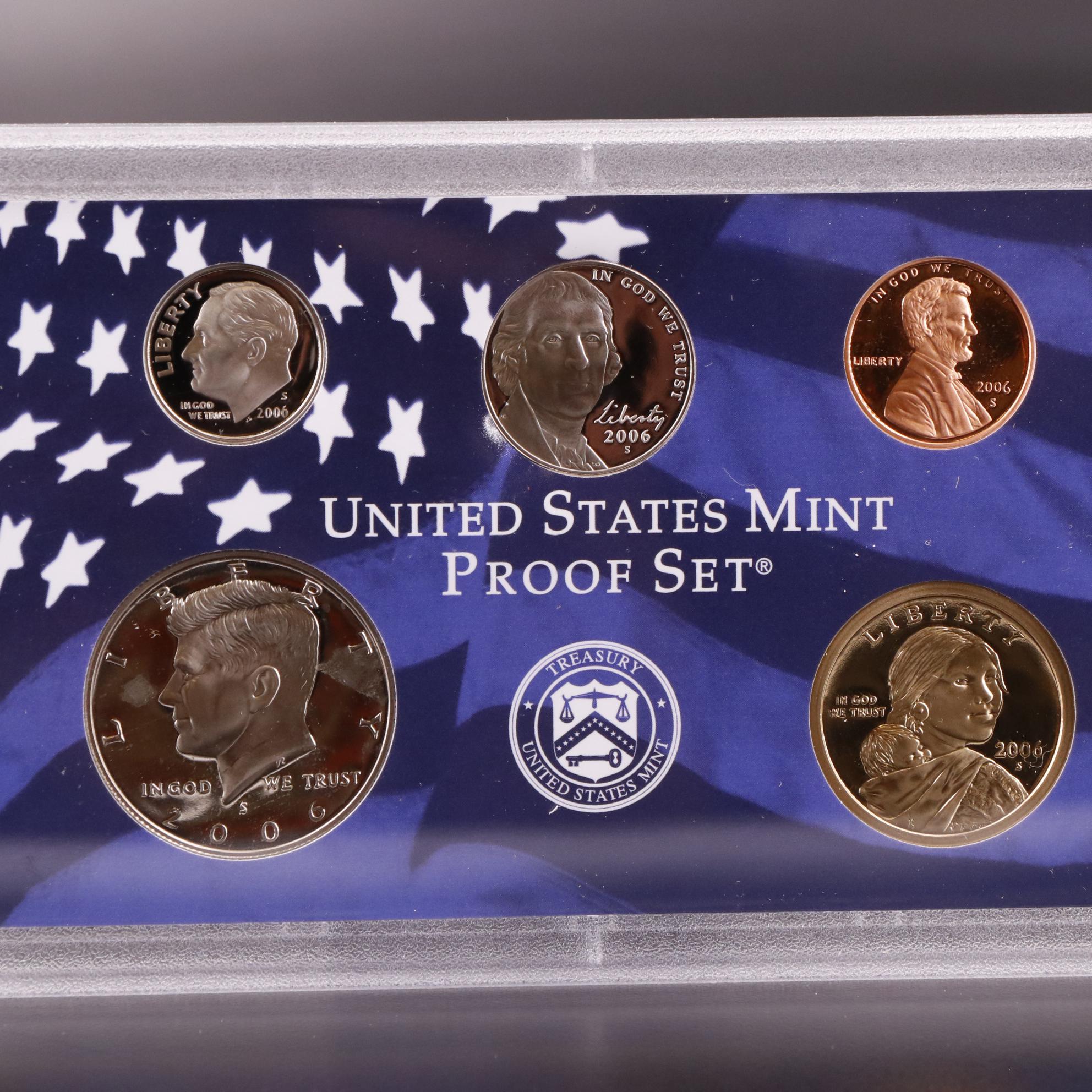 Group of Ten Different Modern United States Proof Sets