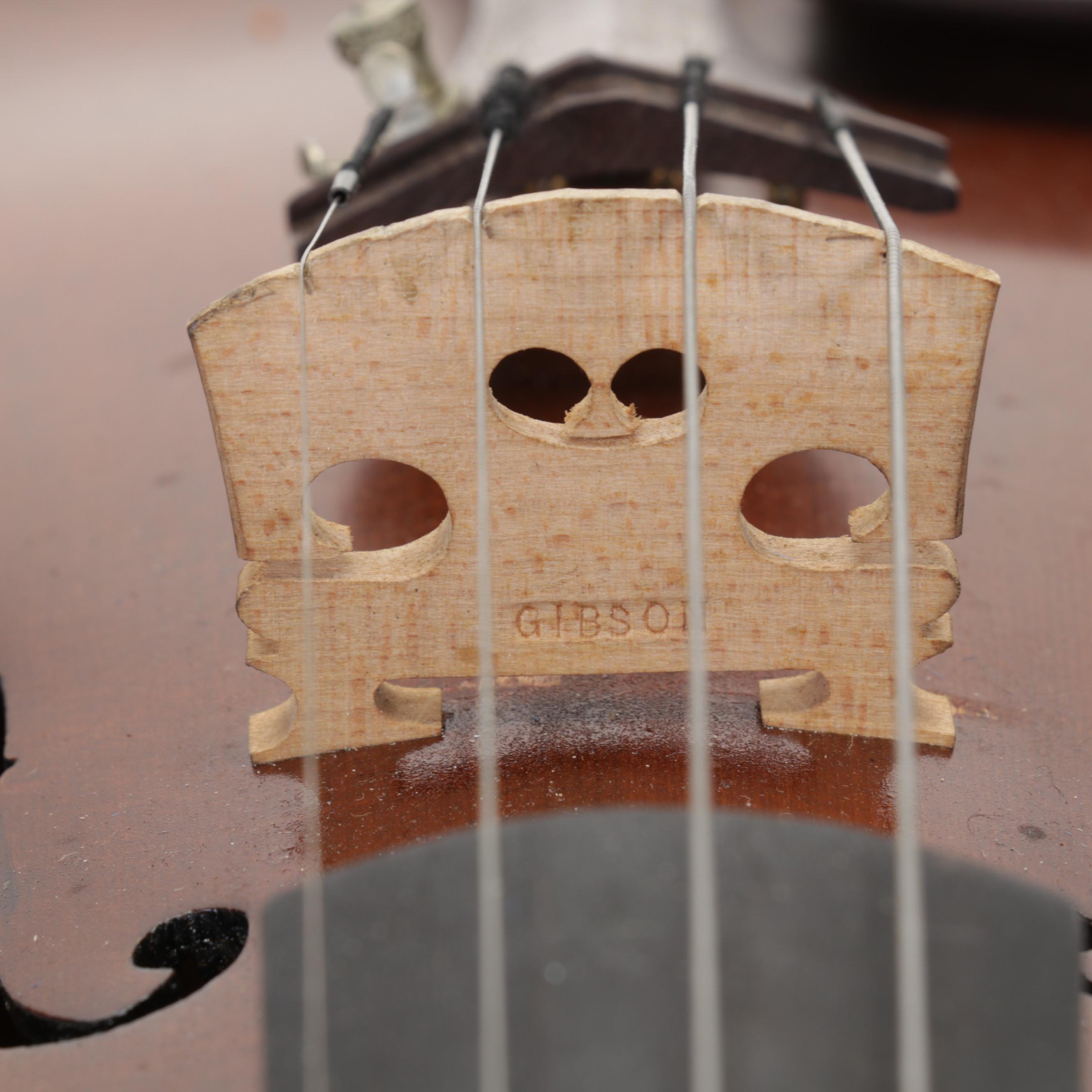 Gibson 4/4 V50 Violin with Bow and Case