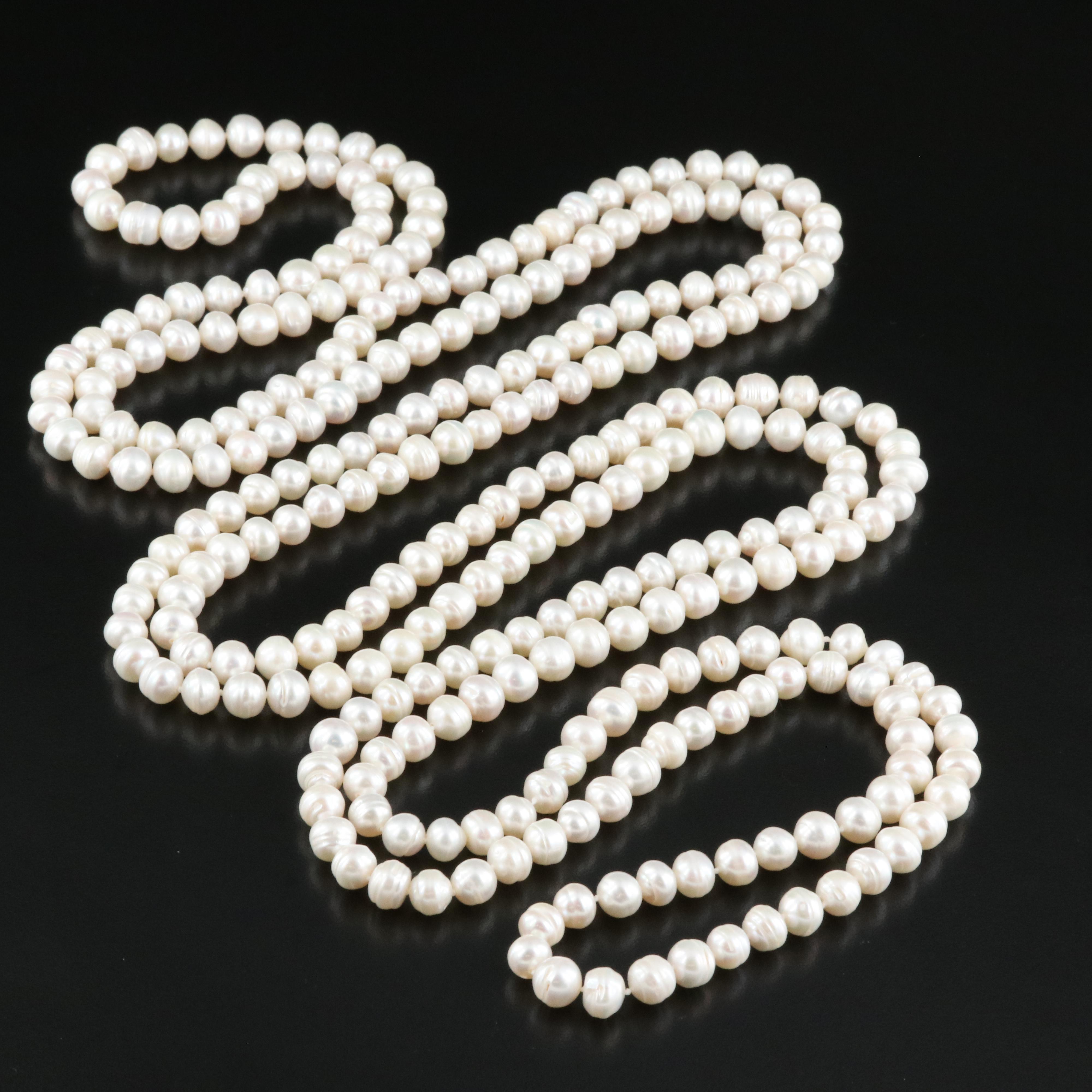 Pearl Rope Necklace