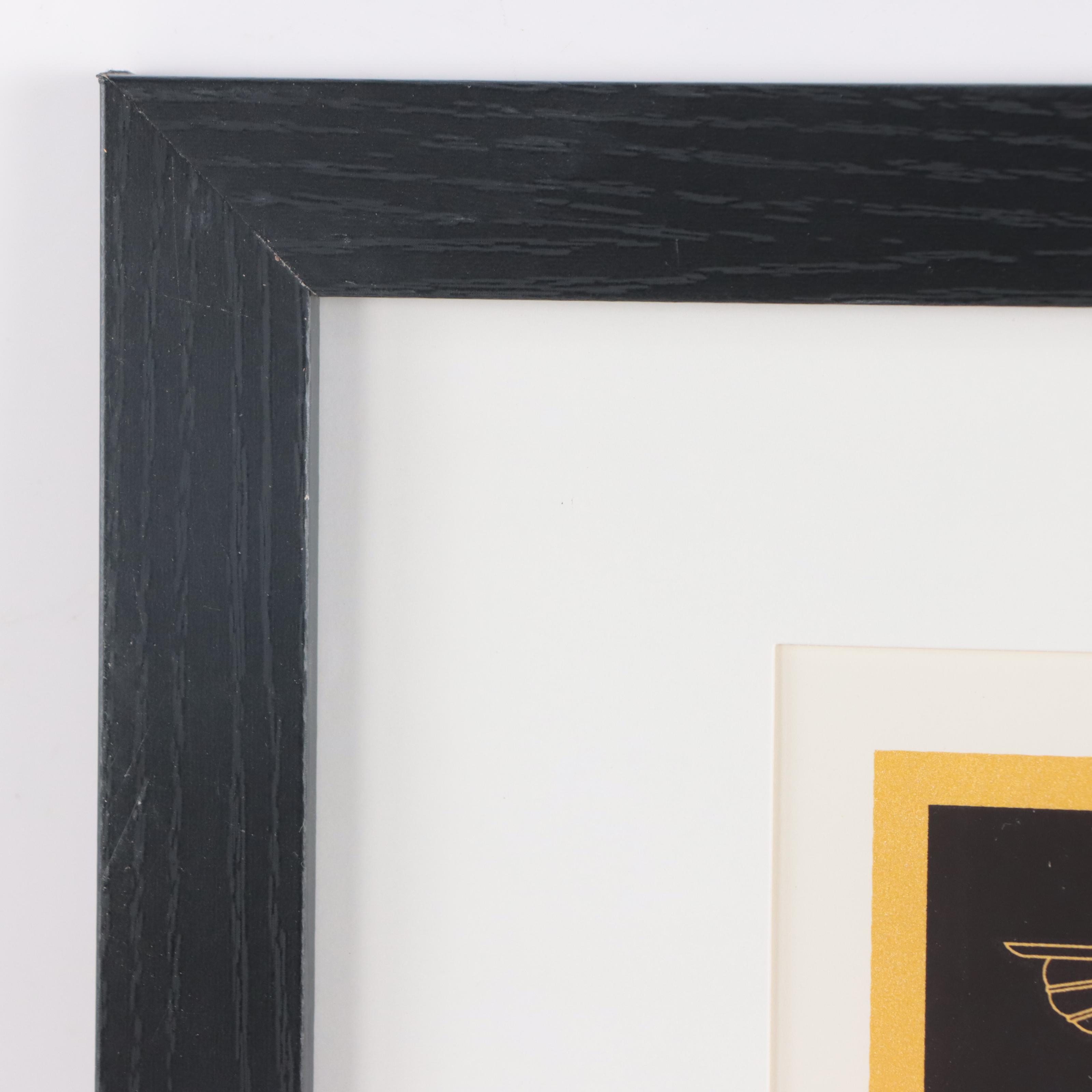 James Billiter Serigraph "Lunken Airport," 21st Century