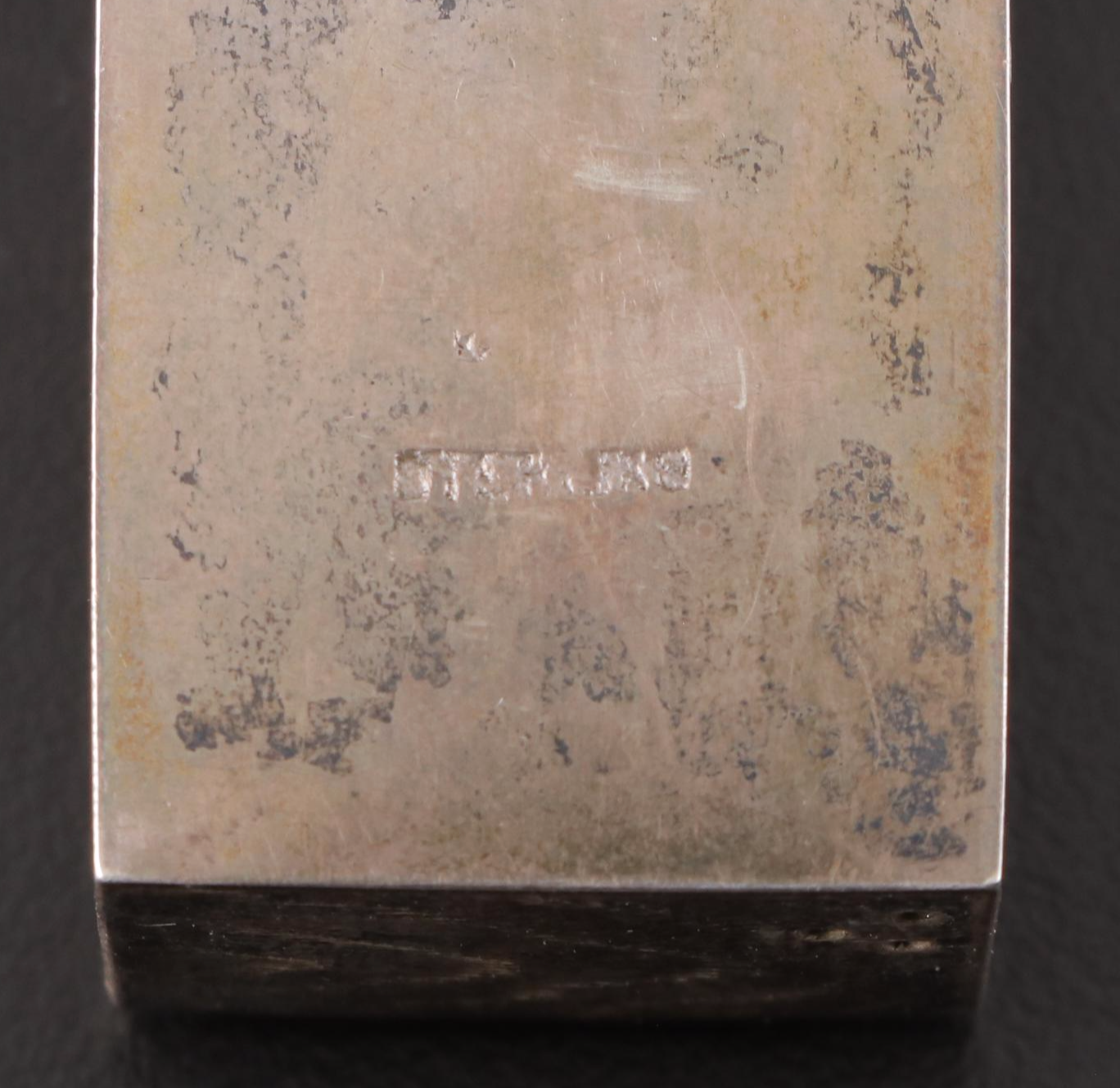 Japanese Sterling Silver Abacus Form Shaker