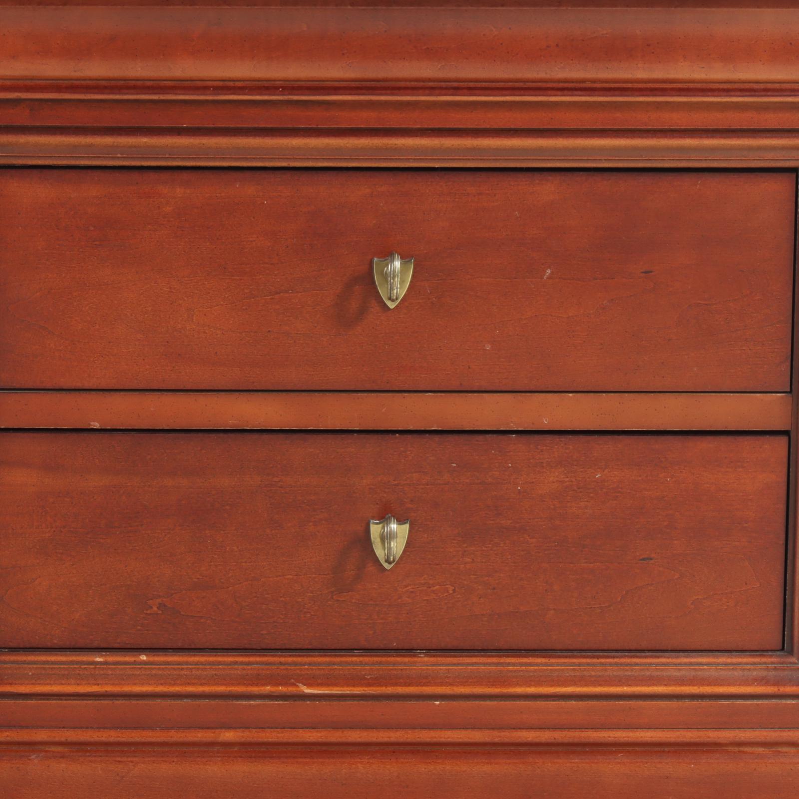 Thomasville Impressions "Martinique" Louis Philippe Style Cherry Nightstands