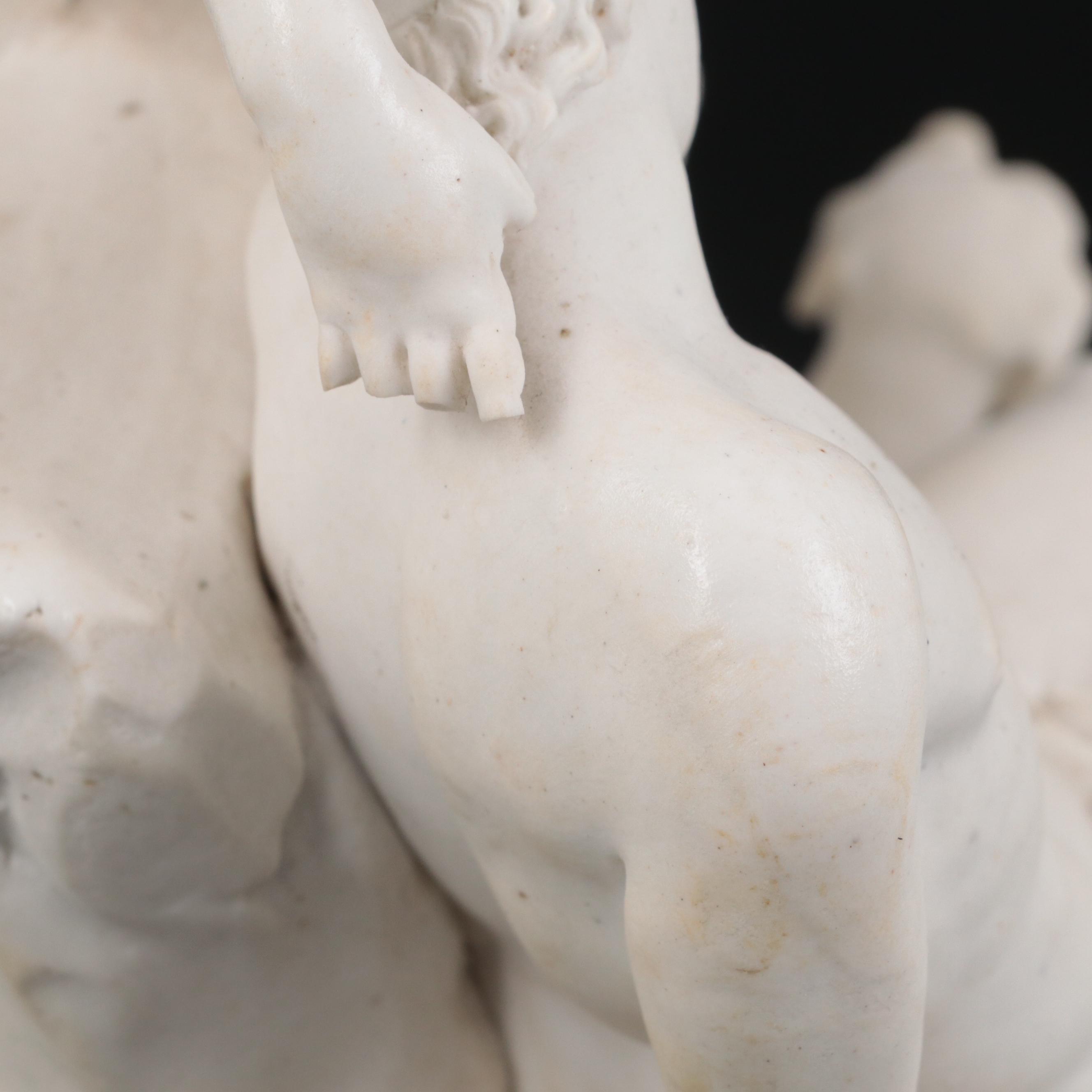 Classical Figures Cast Plaster Figurine