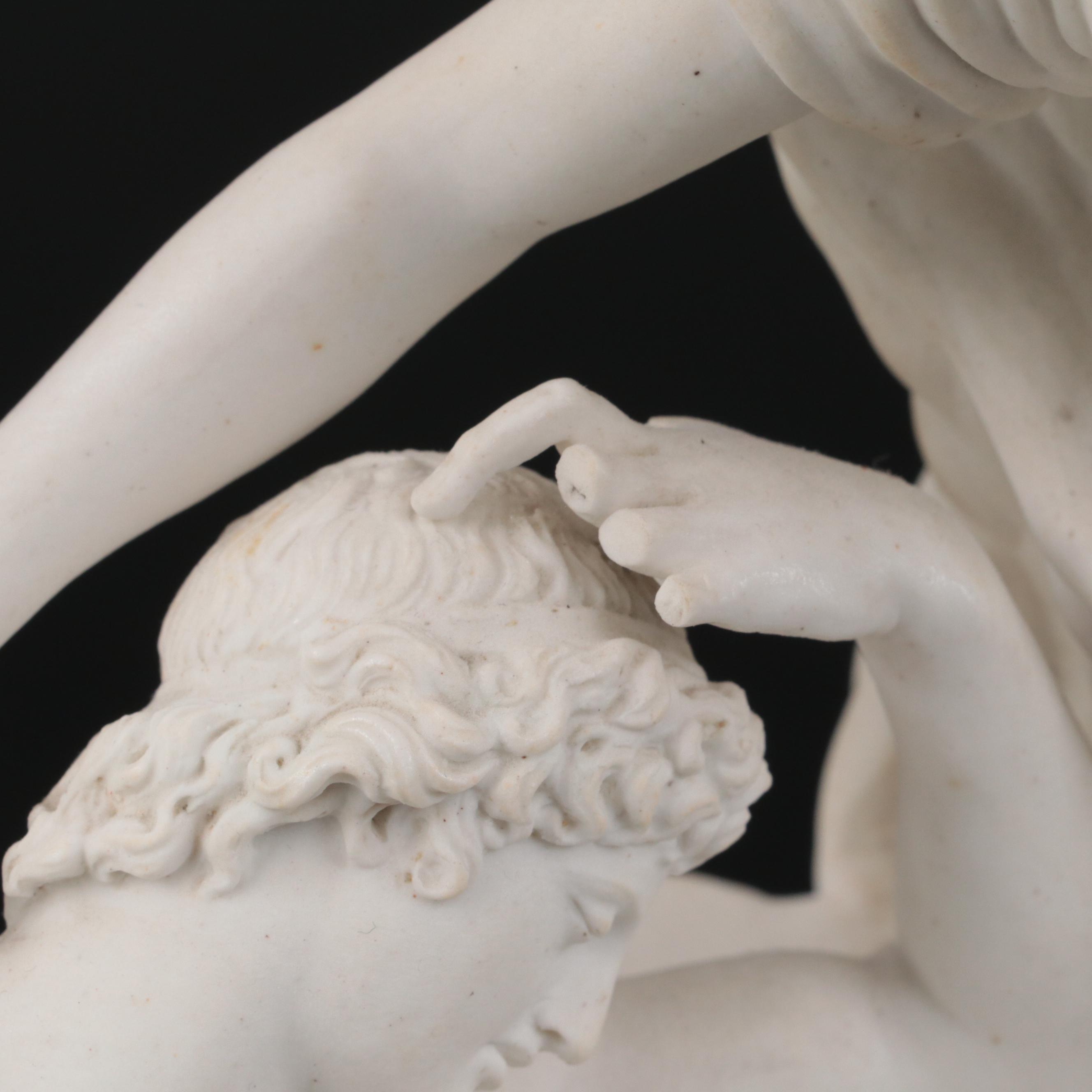 Classical Figures Cast Plaster Figurine