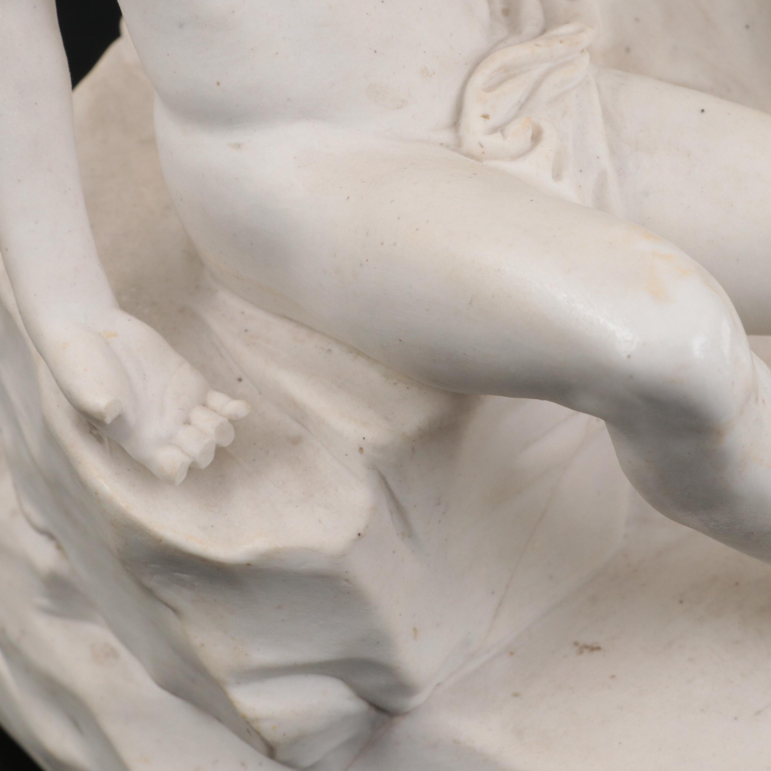 Classical Figures Cast Plaster Figurine