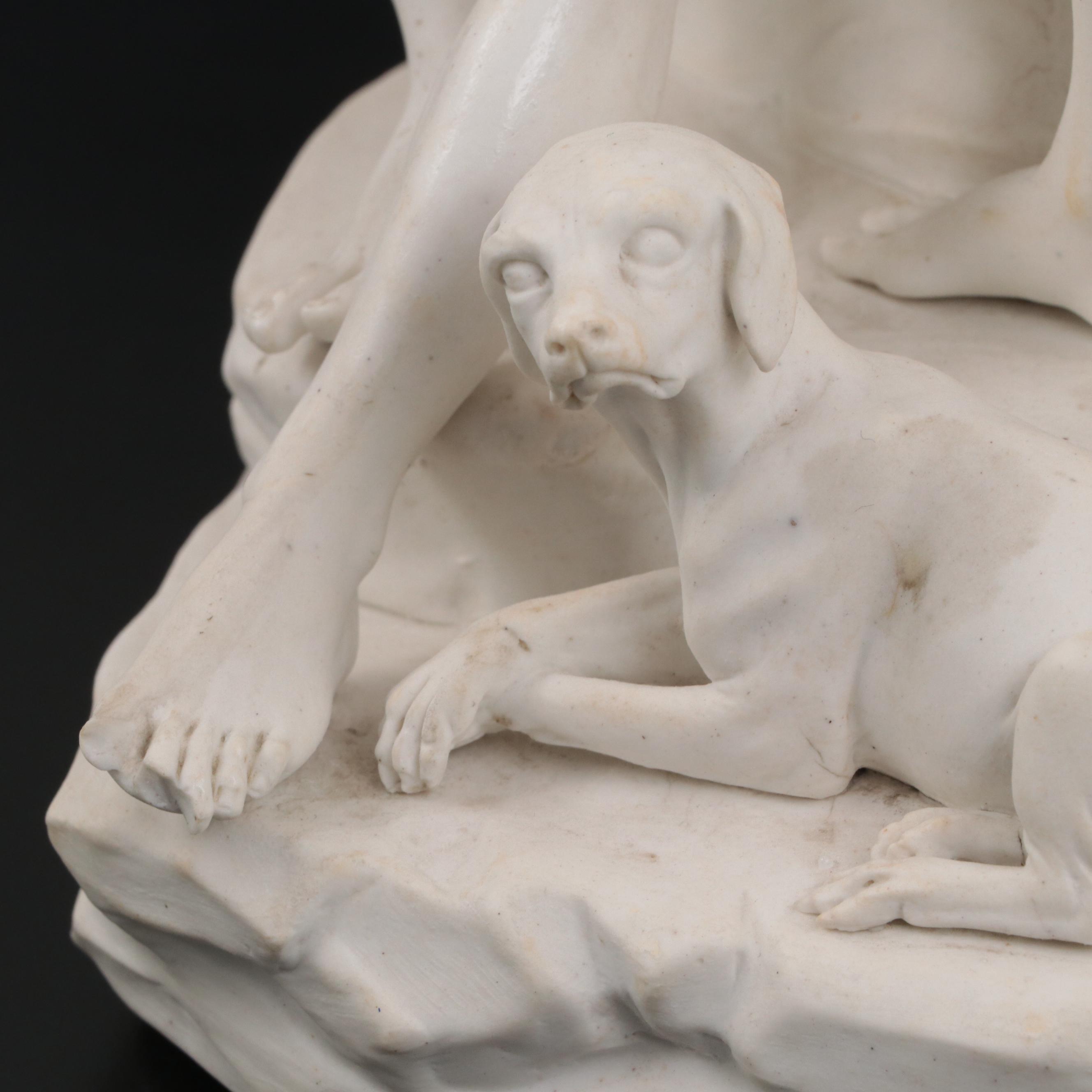 Classical Figures Cast Plaster Figurine