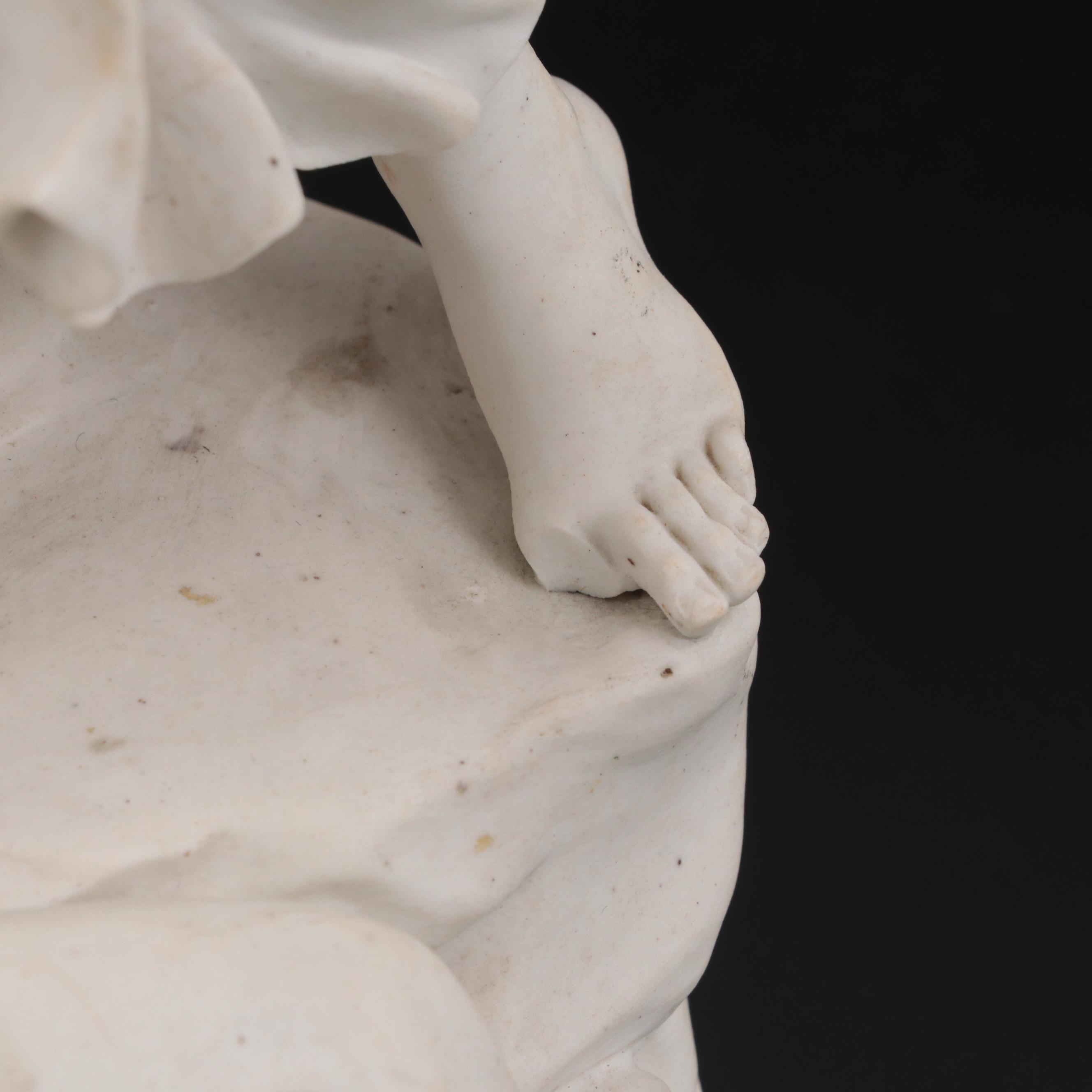 Classical Figures Cast Plaster Figurine