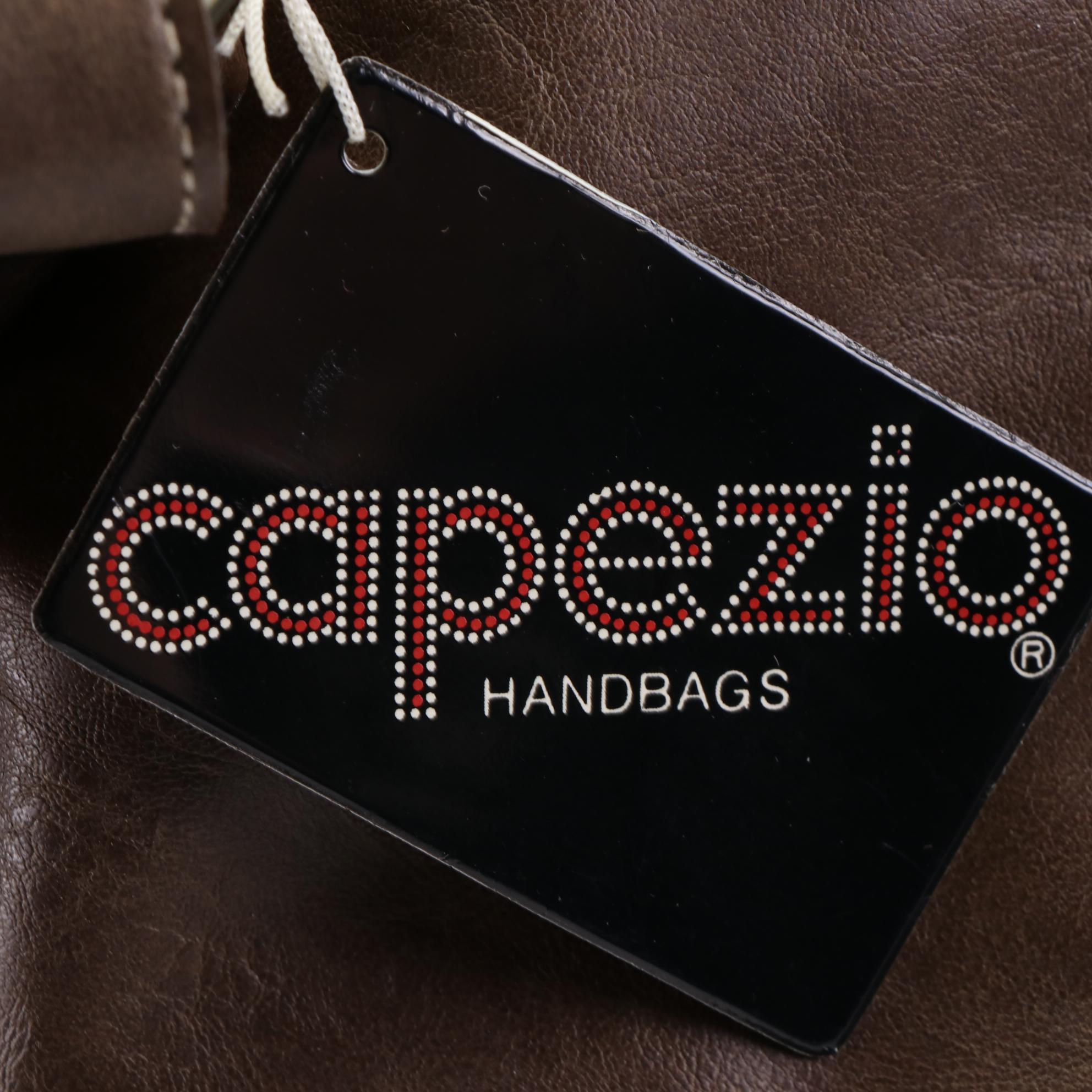 Capezio Shoulder Bags in Brown and Black Leather