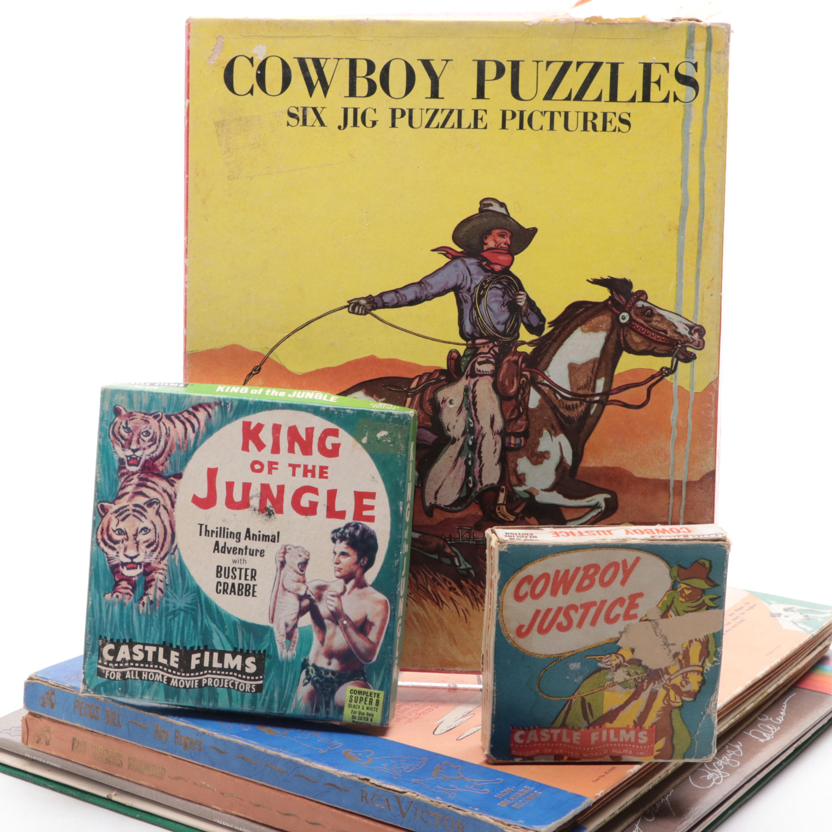 Roy Rogers Signed "Many Happy Trails", Other Records, Films and Souvenirs