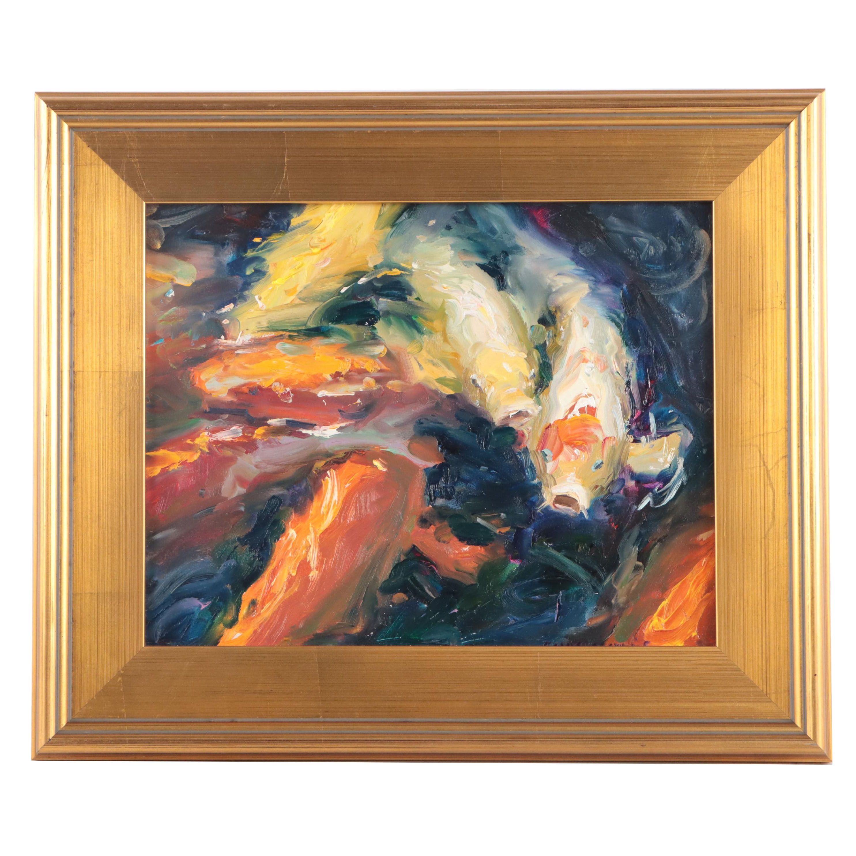 Evgeny Chernyakovsky Oil Painting "Coi," 2021