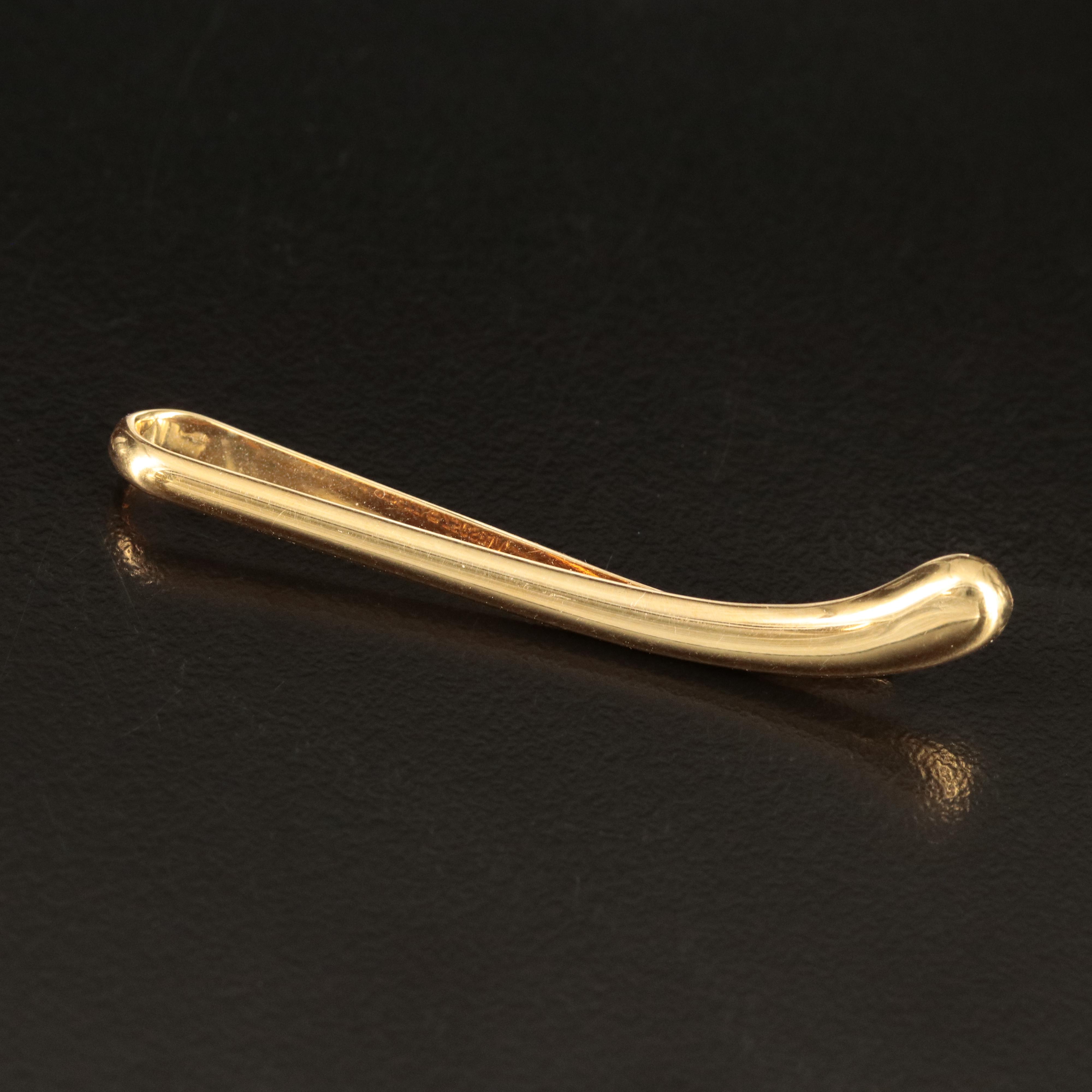 Elsa Peretti for Tiffany & Co. "Teardrop" 18K Tie Clip