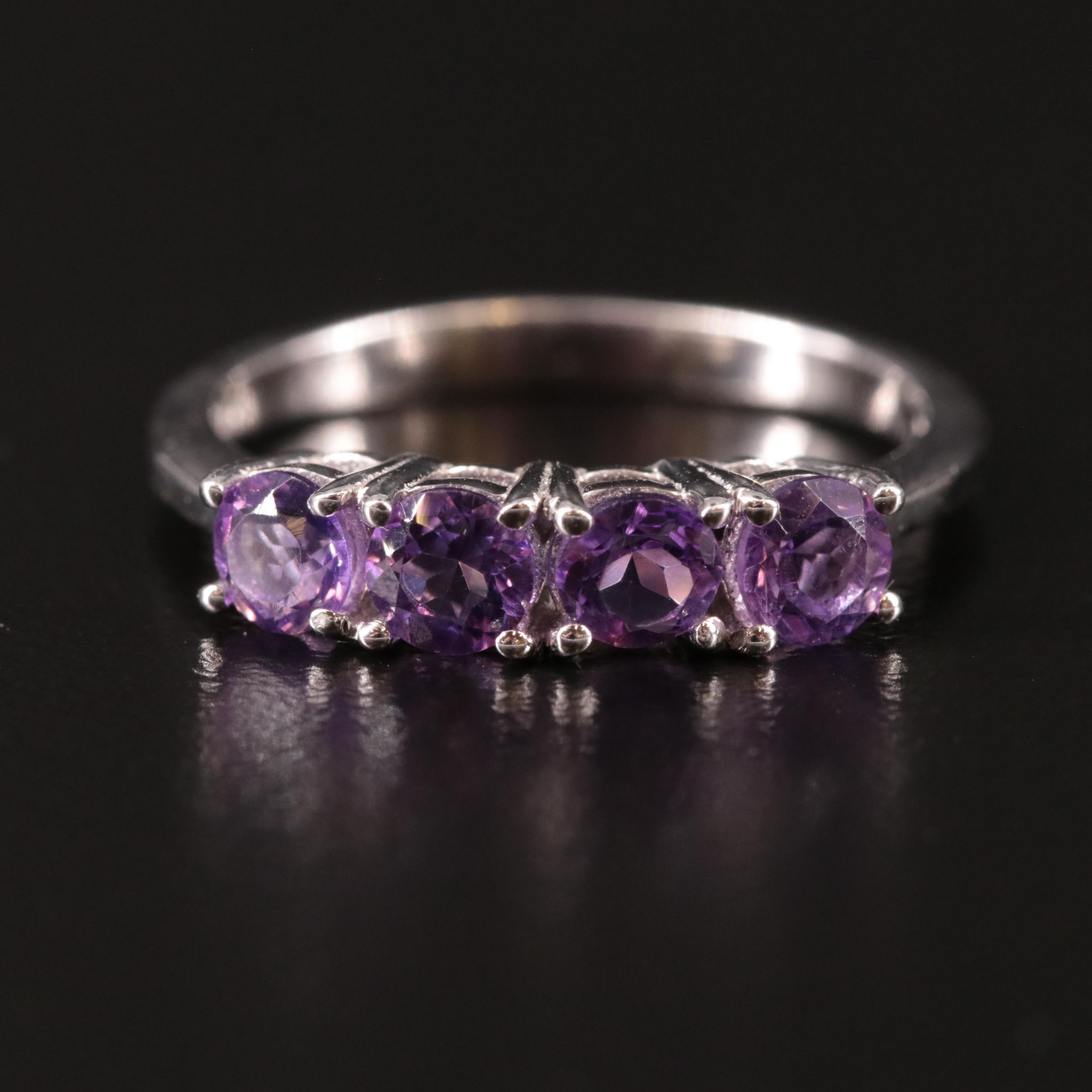 Sterling Amethyst Ring
